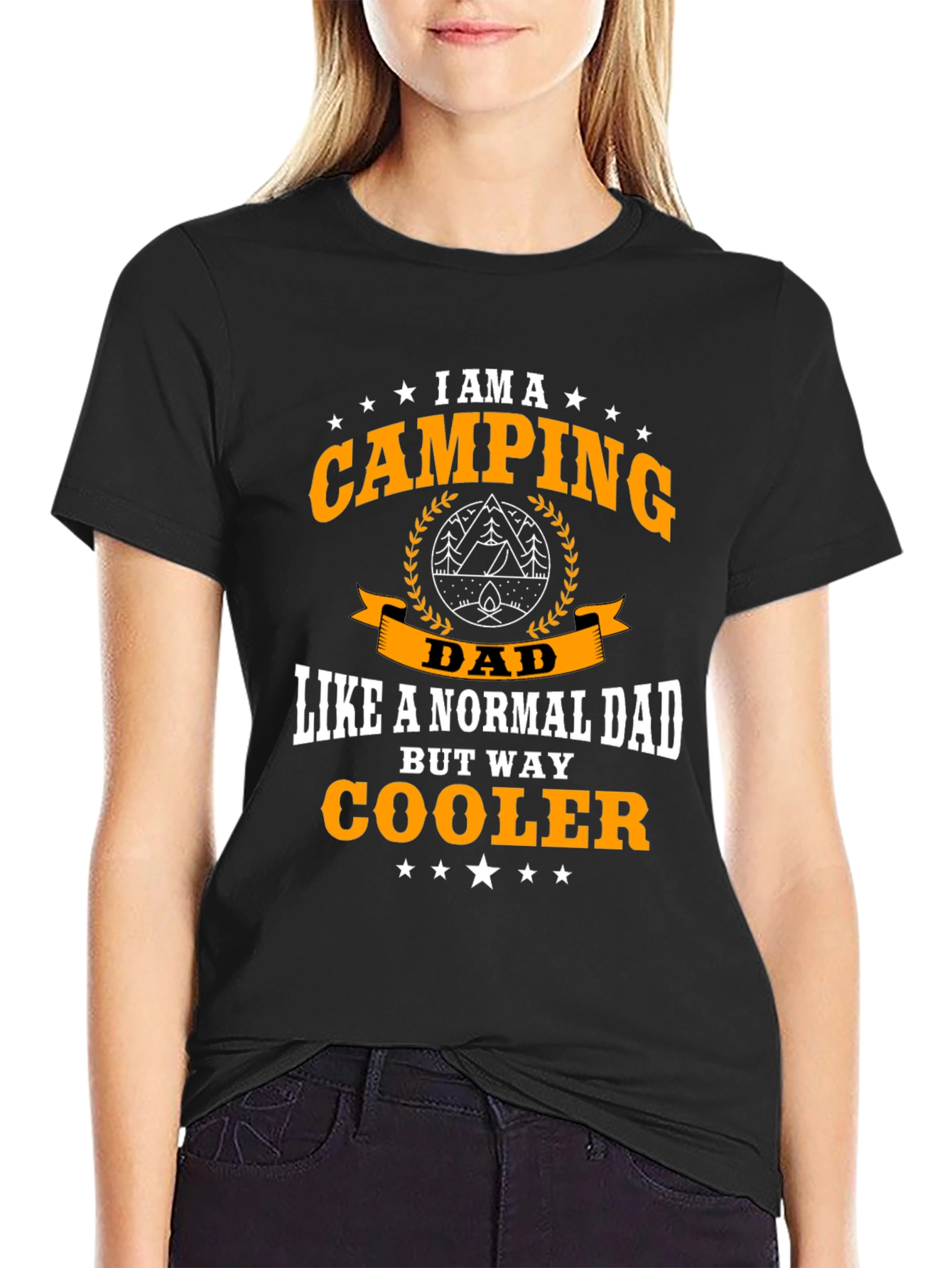Camping Dad T-Shirt - Cool Fathers Day Tee