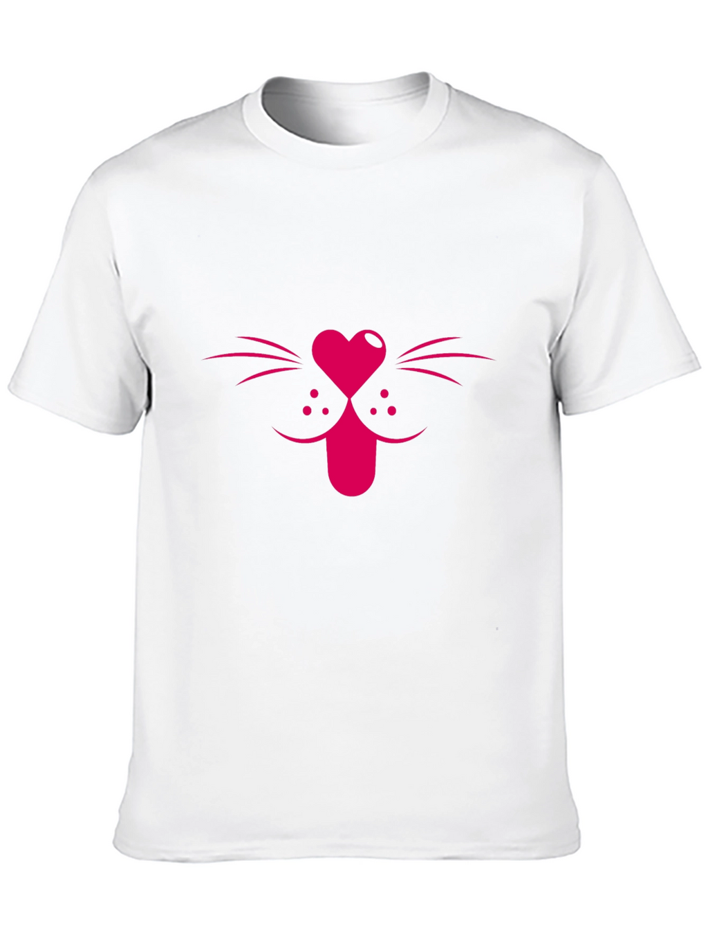 Heart Nose Kitty Tee