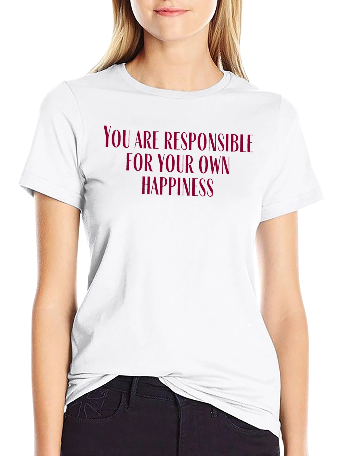 Motivational T-Shirt: Own Your Happiness