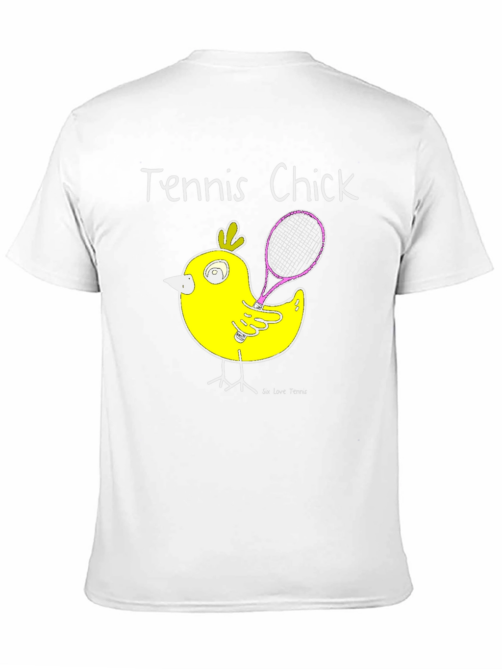 Tennis Chick T-Shirt - Playful Design