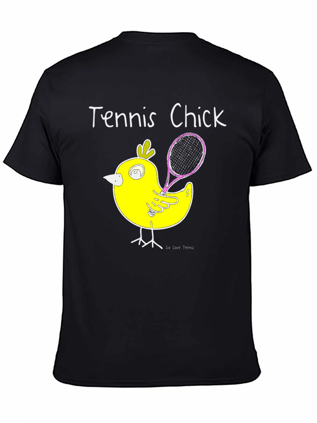 Tennis Chick T-Shirt - Playful Design
