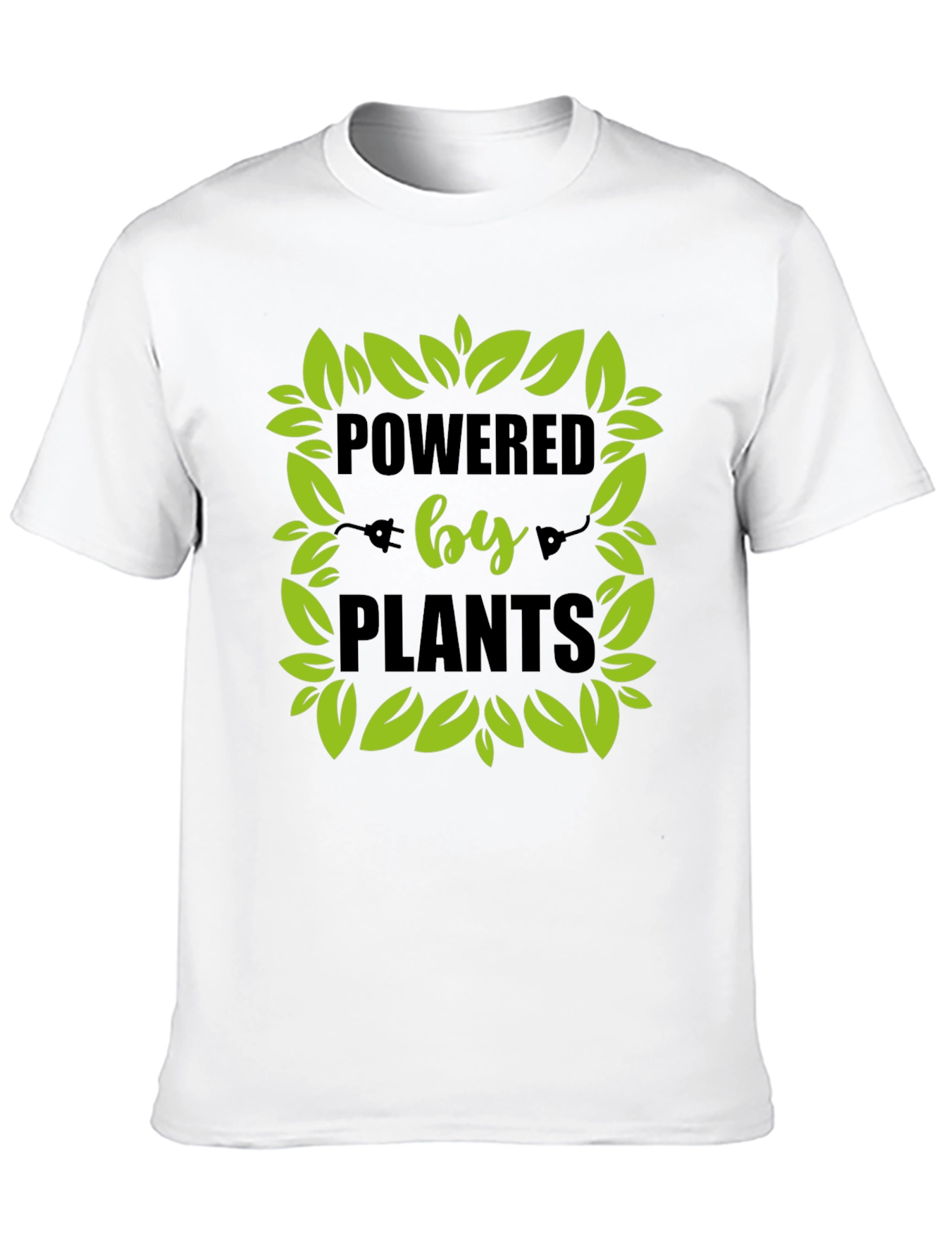 Powered by Plants Vegan Graphic Tee