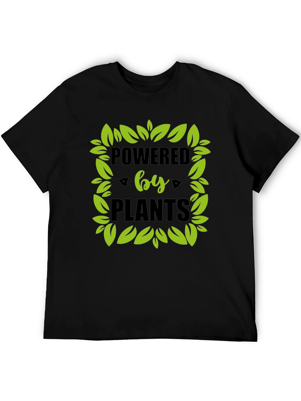 Powered by Plants Vegan Graphic Tee