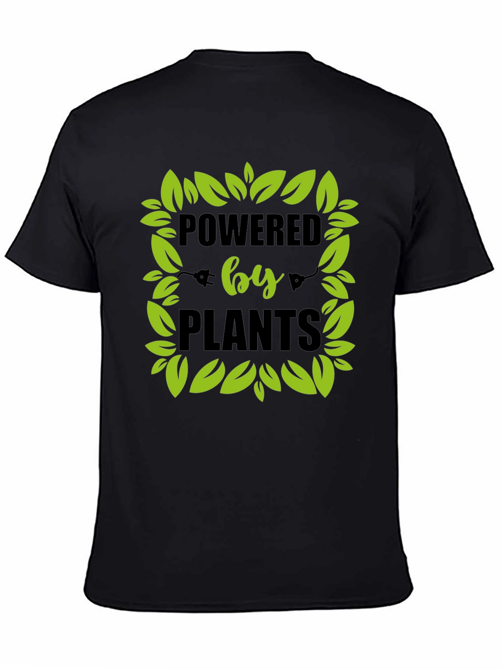 Powered by Plants Vegan Graphic Tee