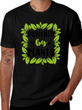 Powered by Plants Vegan Graphic Tee