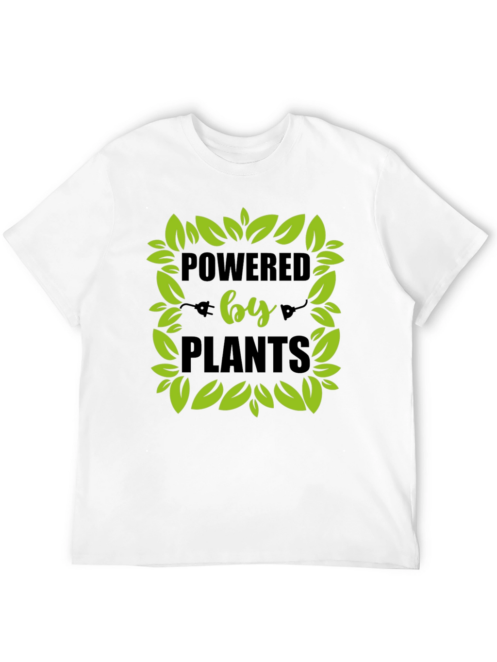 Powered by Plants Vegan Graphic Tee