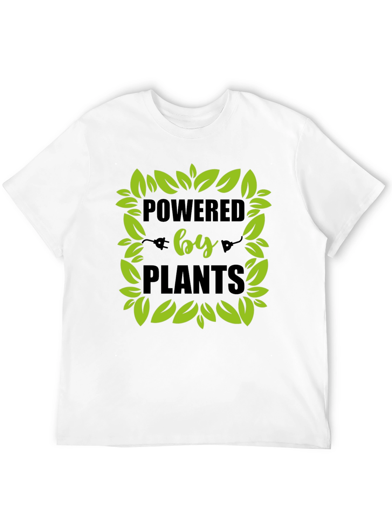 Powered by Plants Vegan Graphic Tee