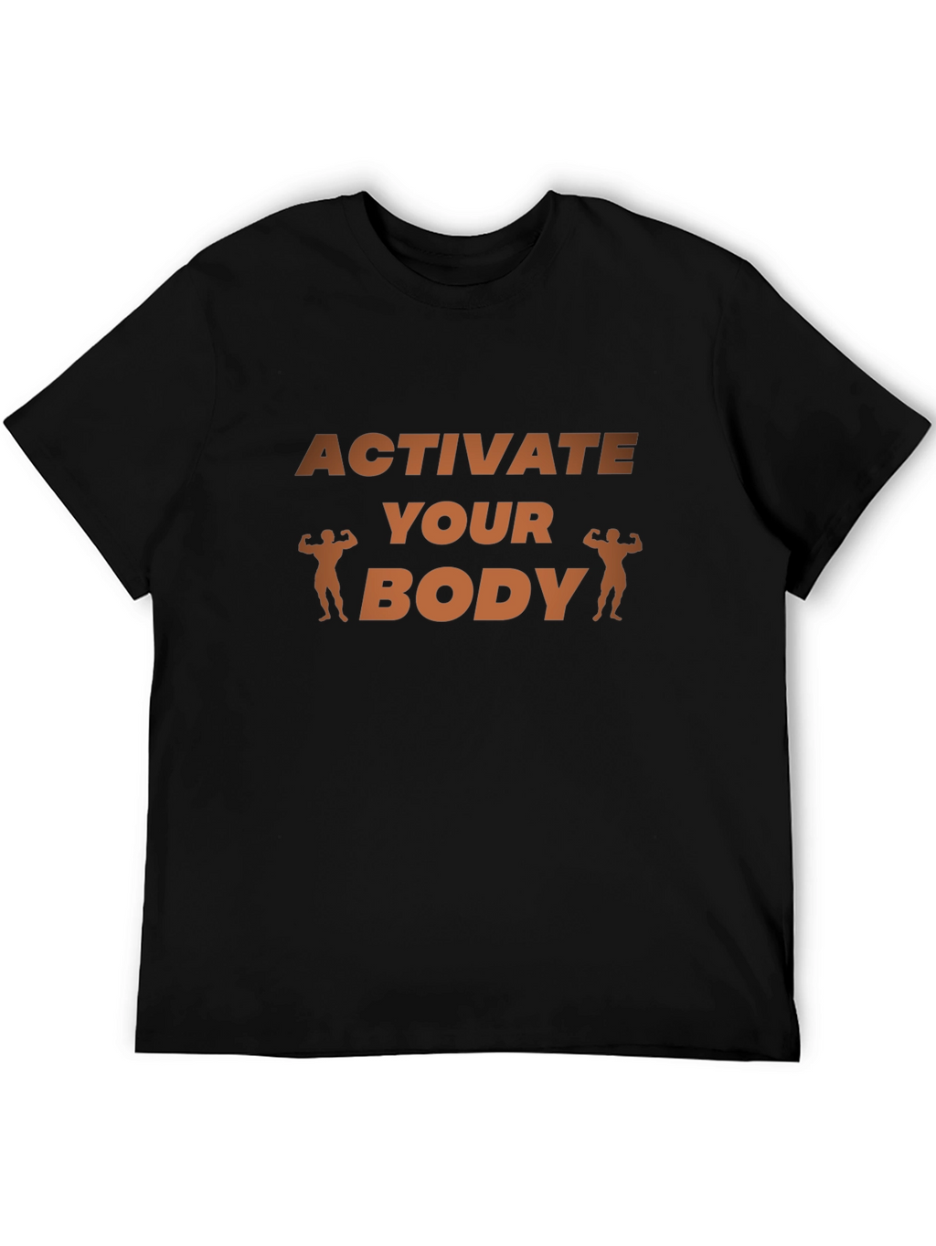 Activate Your Body Graphic T-Shirt - Black
