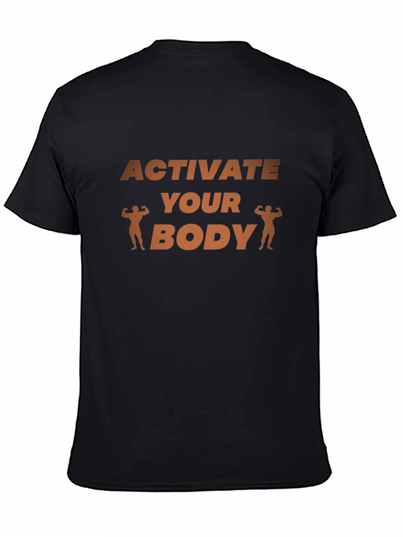 Activate Your Body Graphic T-Shirt - Black