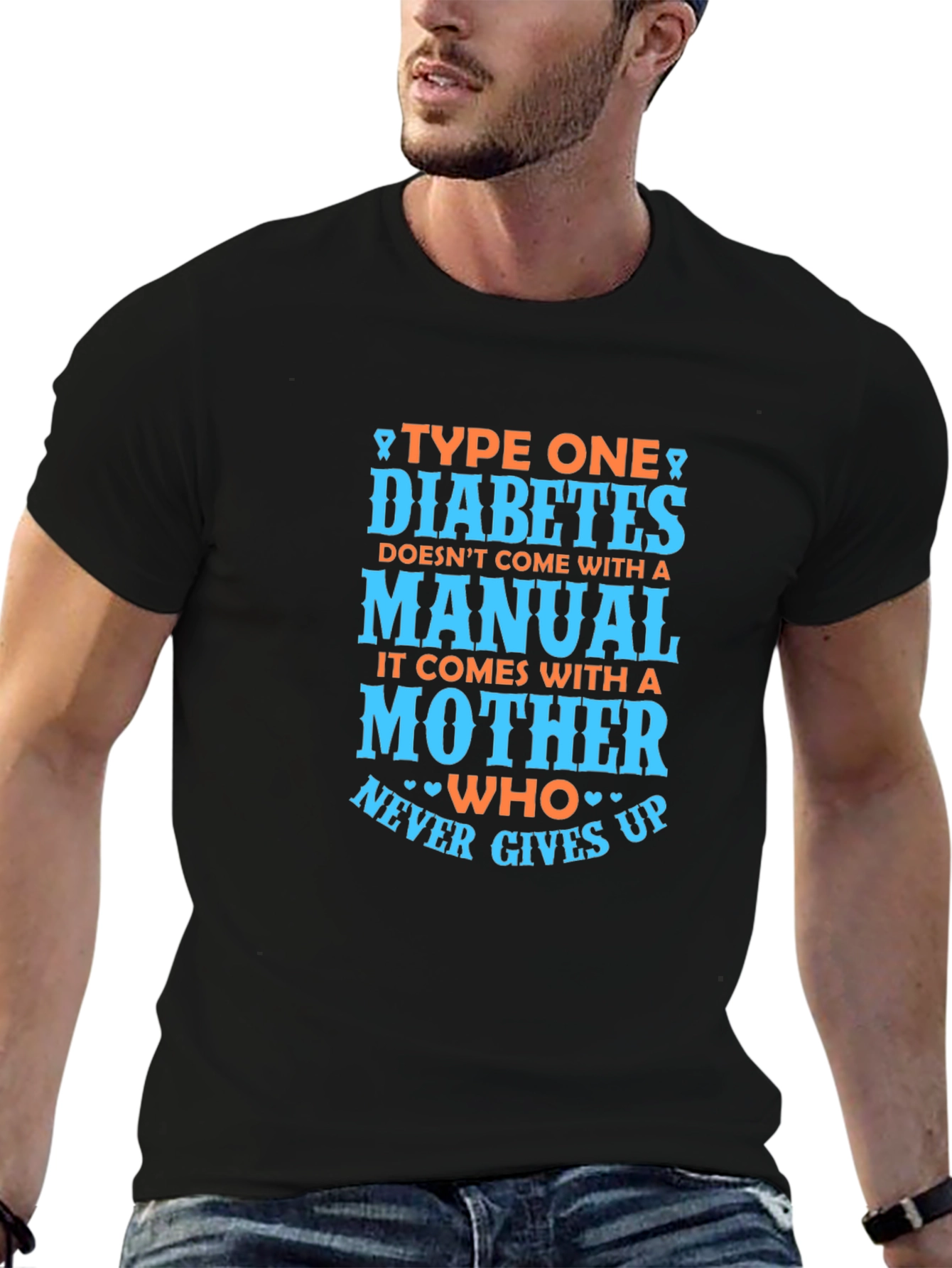 Type One Diabetes Awareness T-Shirt - Mothers Love