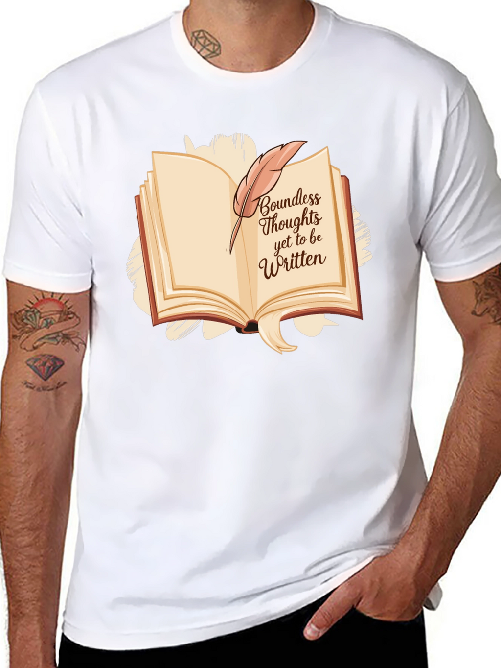 Boundless Thoughts T-Shirt | Writers Tee