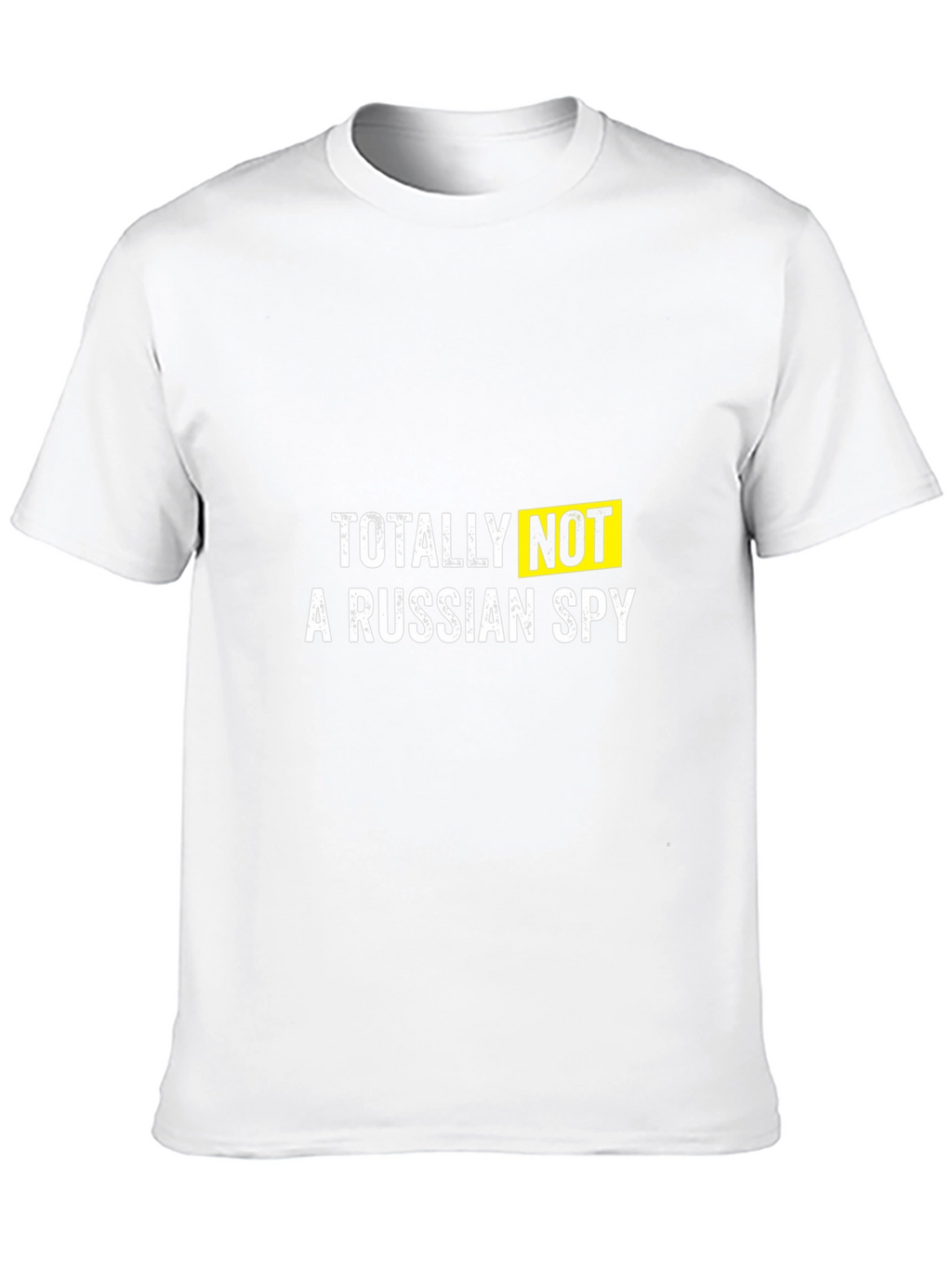Totally Not A Russian Spy Black T-Shirt