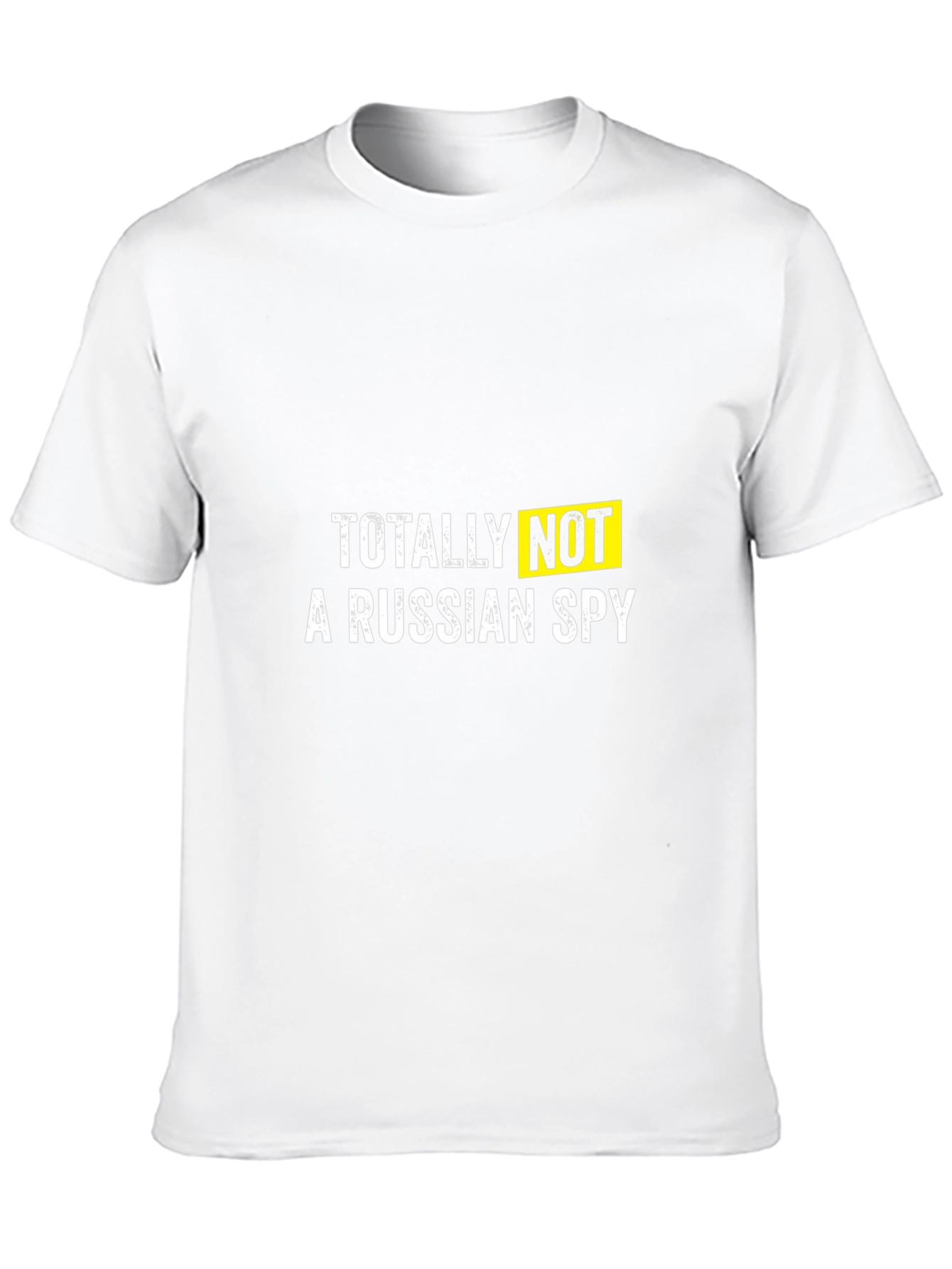 Totally Not A Russian Spy Black T-Shirt