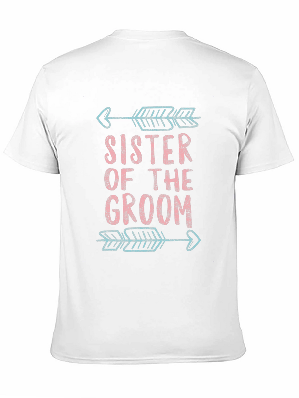 Sister of the Groom T-Shirt Wedding Party