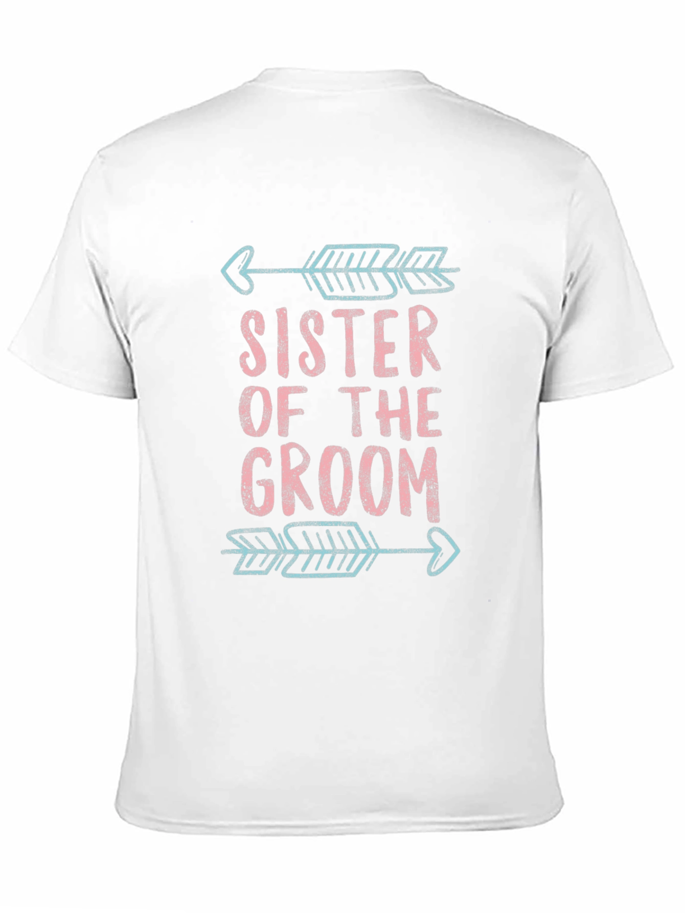 Sister of the Groom T-Shirt Wedding Party