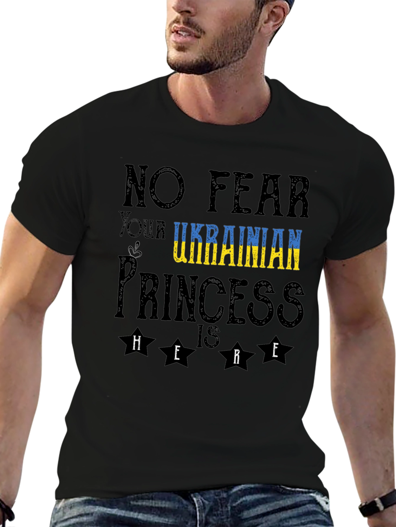 No Fear Ukrainian Princess Graphic Tee