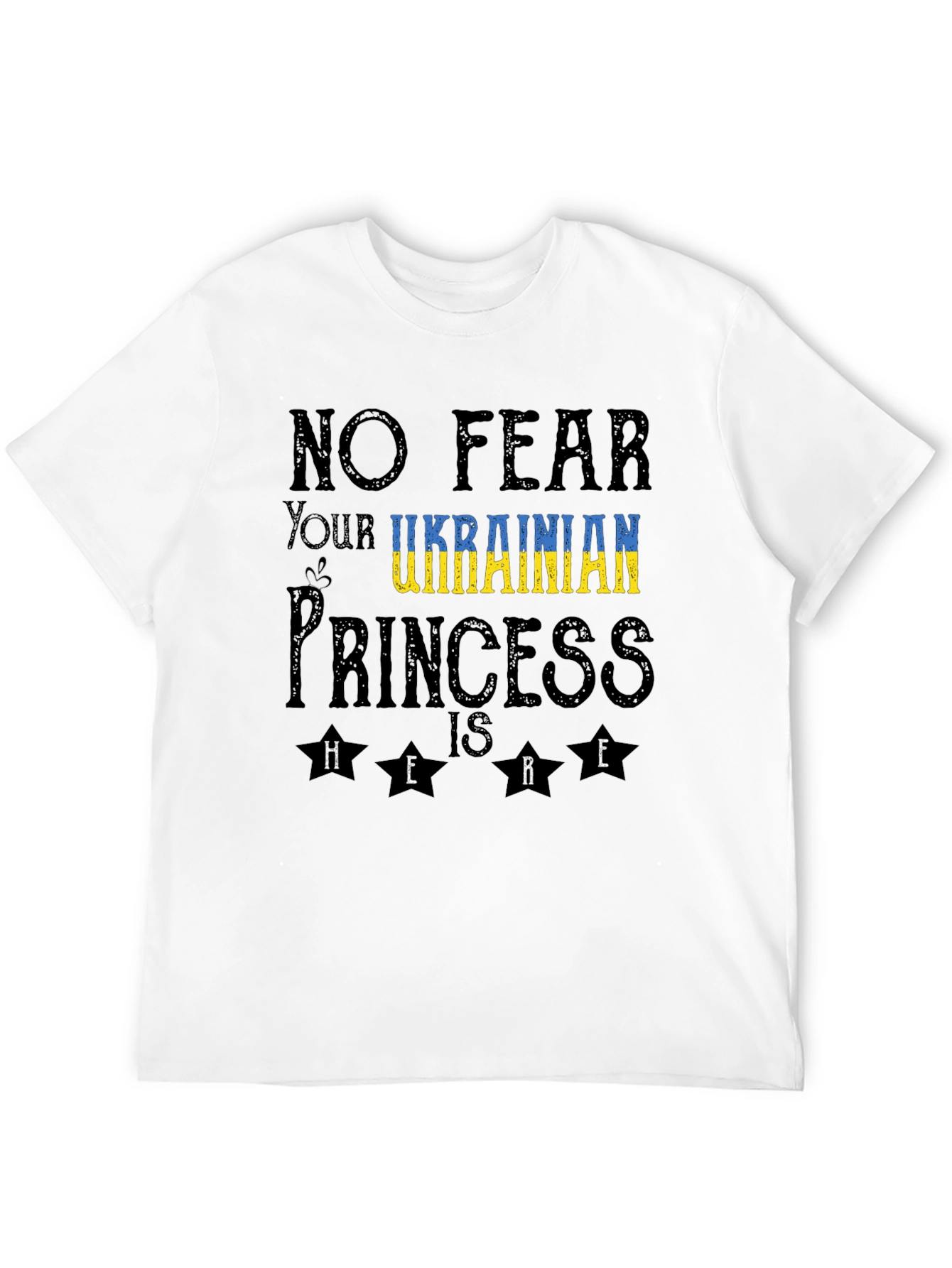 No Fear Ukrainian Princess Graphic Tee