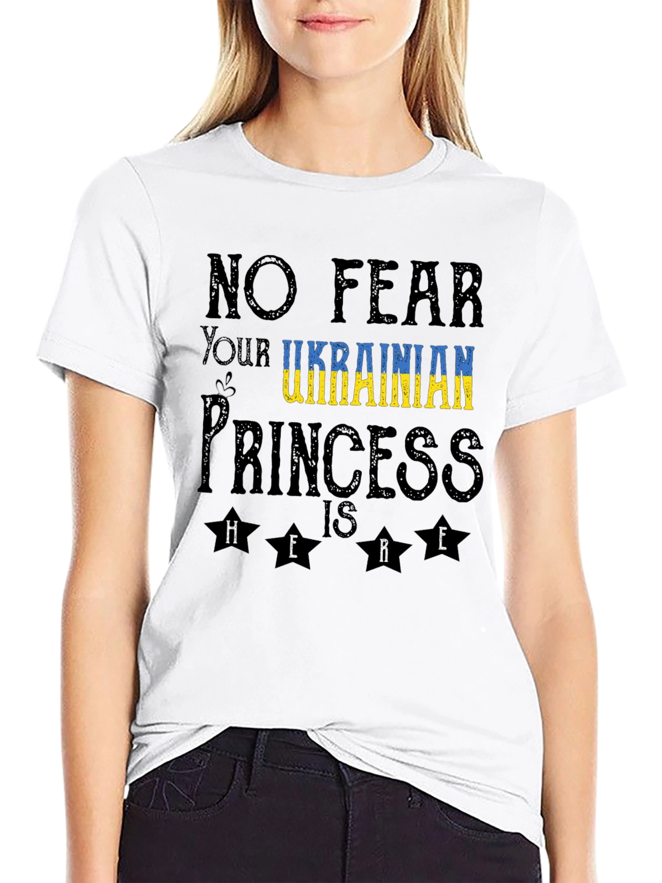 No Fear Ukrainian Princess Graphic Tee