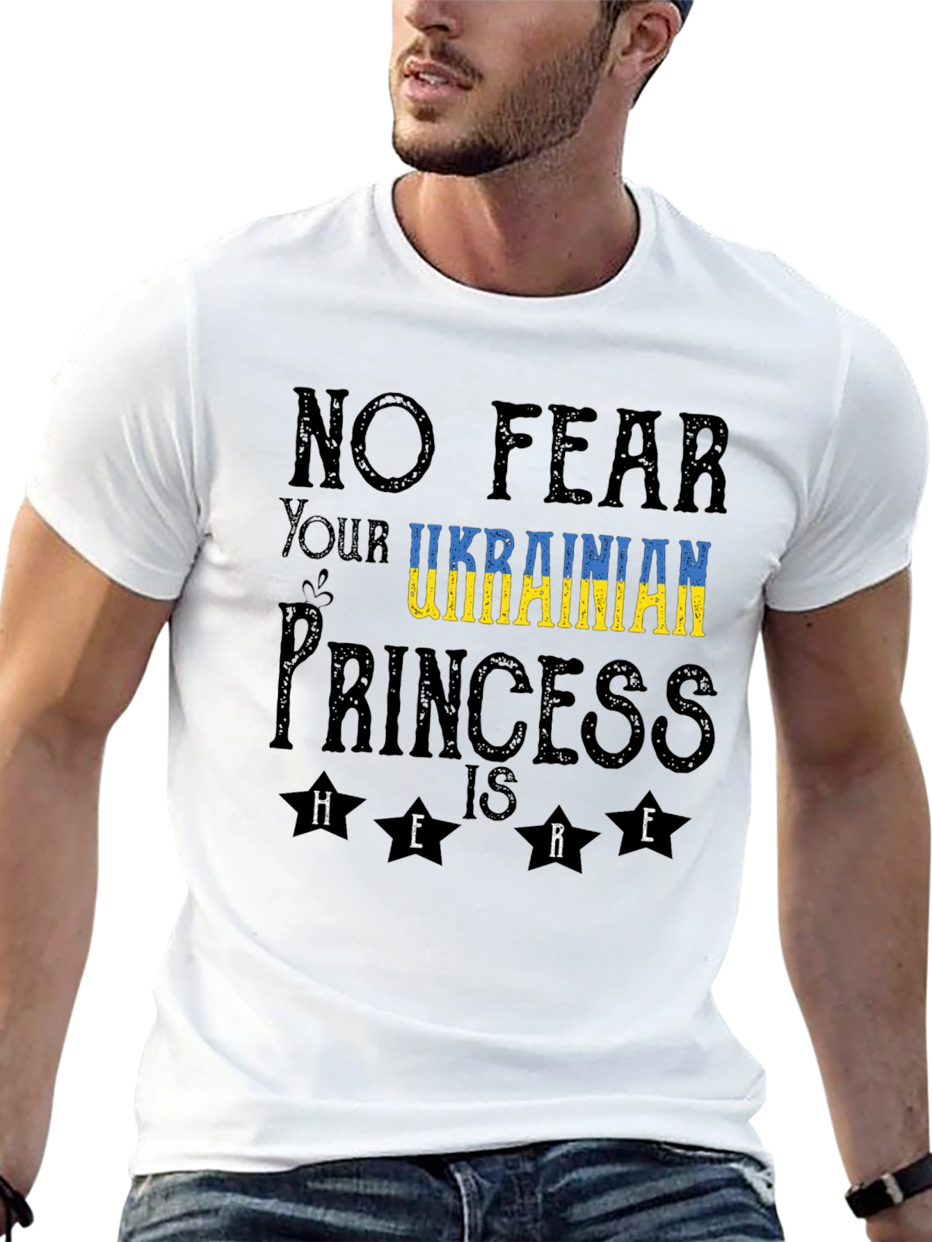 No Fear Ukrainian Princess Graphic Tee