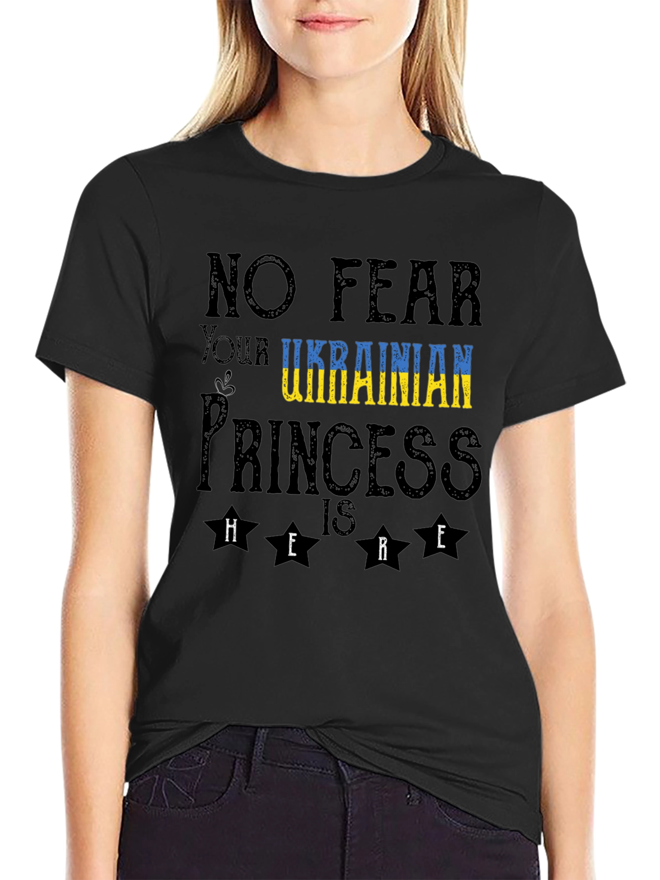 No Fear Ukrainian Princess Graphic Tee