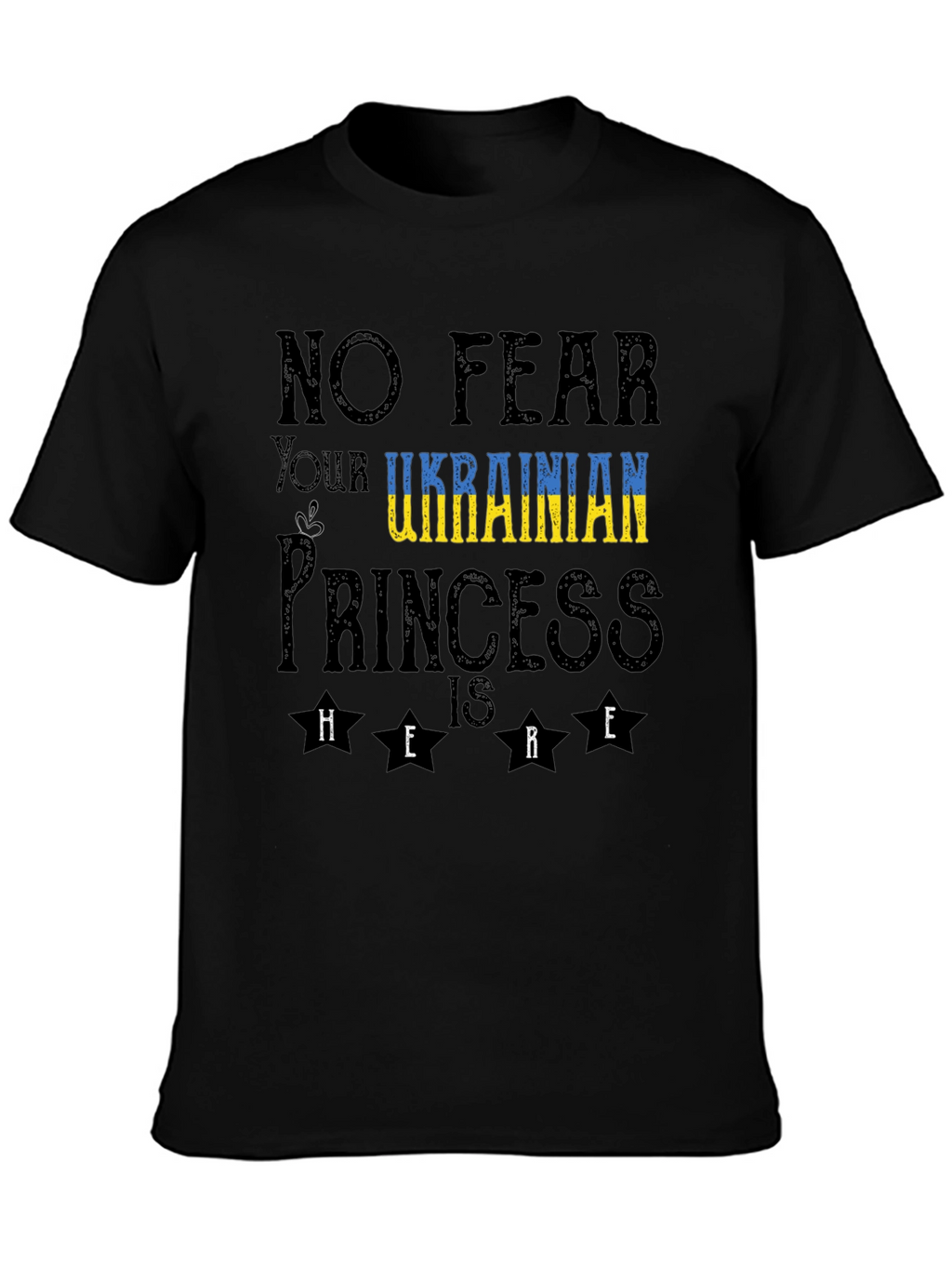 No Fear Ukrainian Princess Graphic Tee