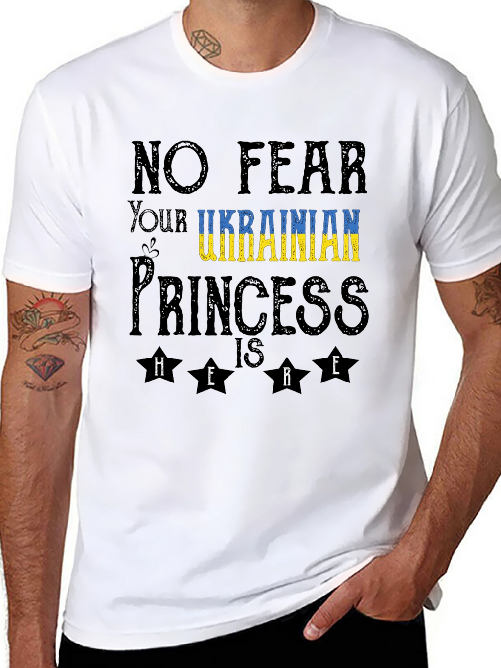 No Fear Ukrainian Princess Graphic Tee