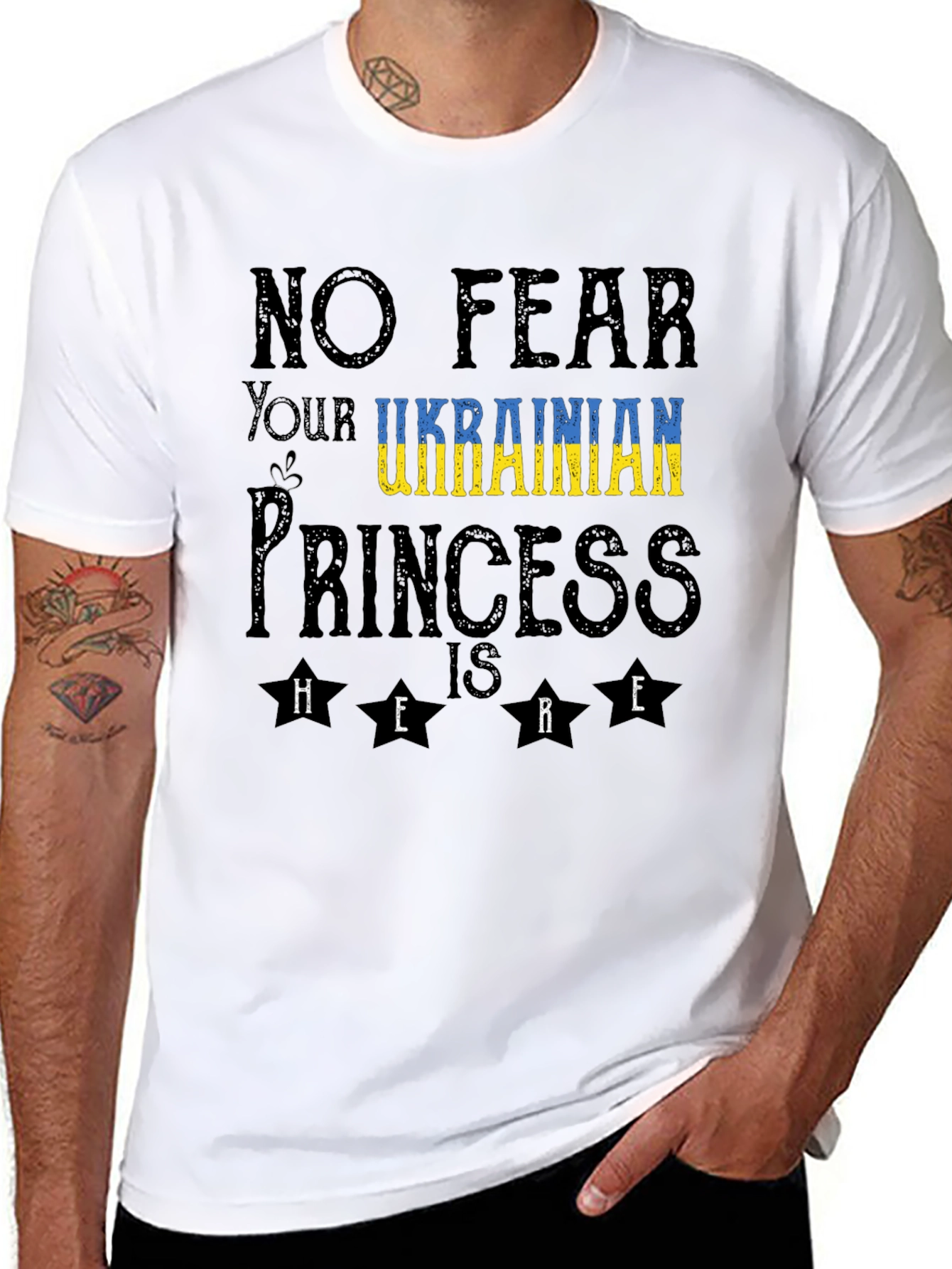 No Fear Ukrainian Princess Graphic Tee