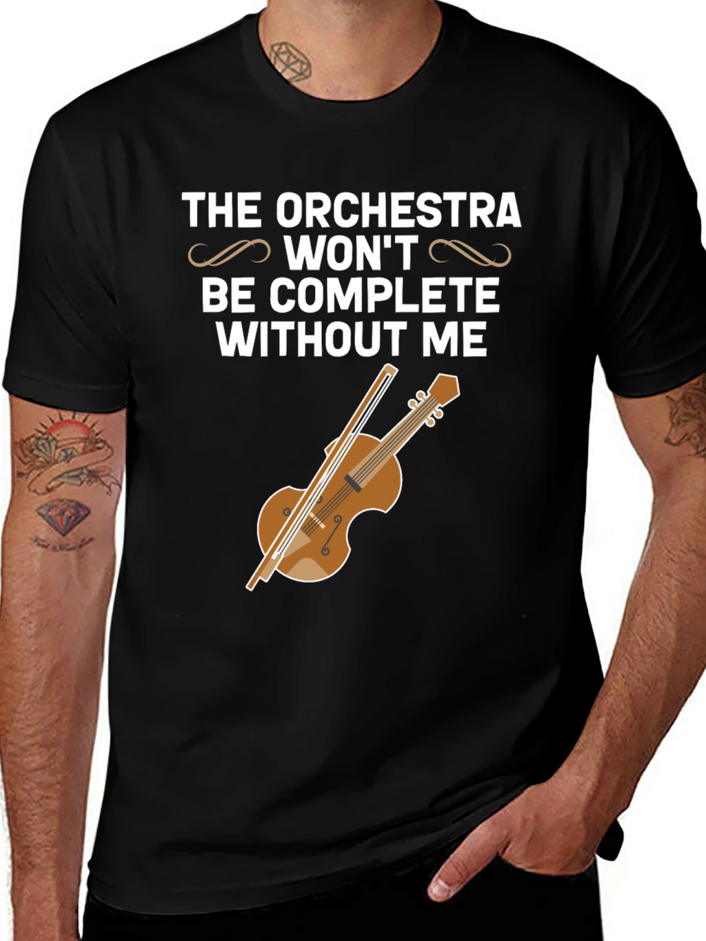 Orchestra Violin T-Shirt - Funny Musician Tee