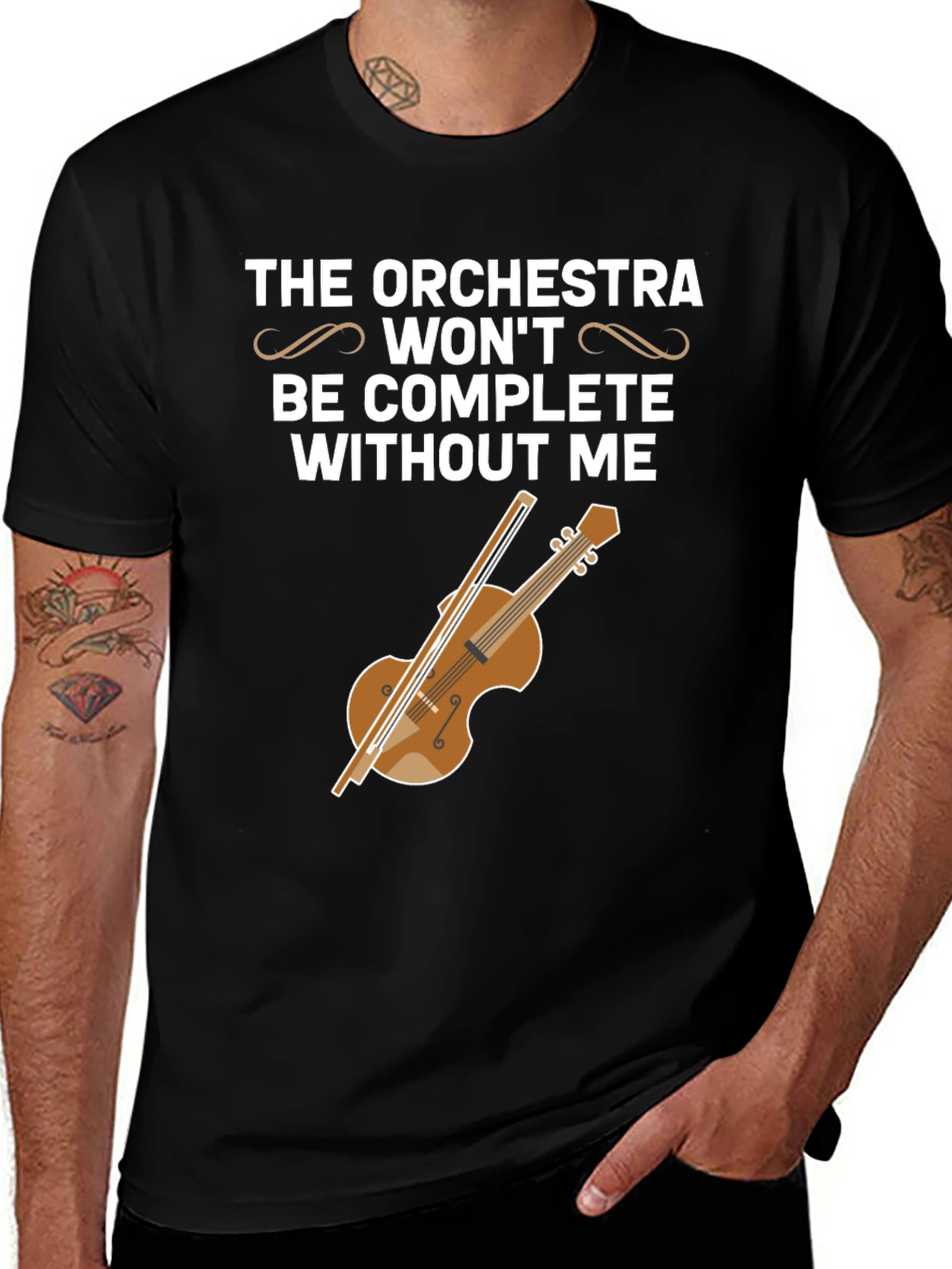 Orchestra Violin T-Shirt - Funny Musician Tee