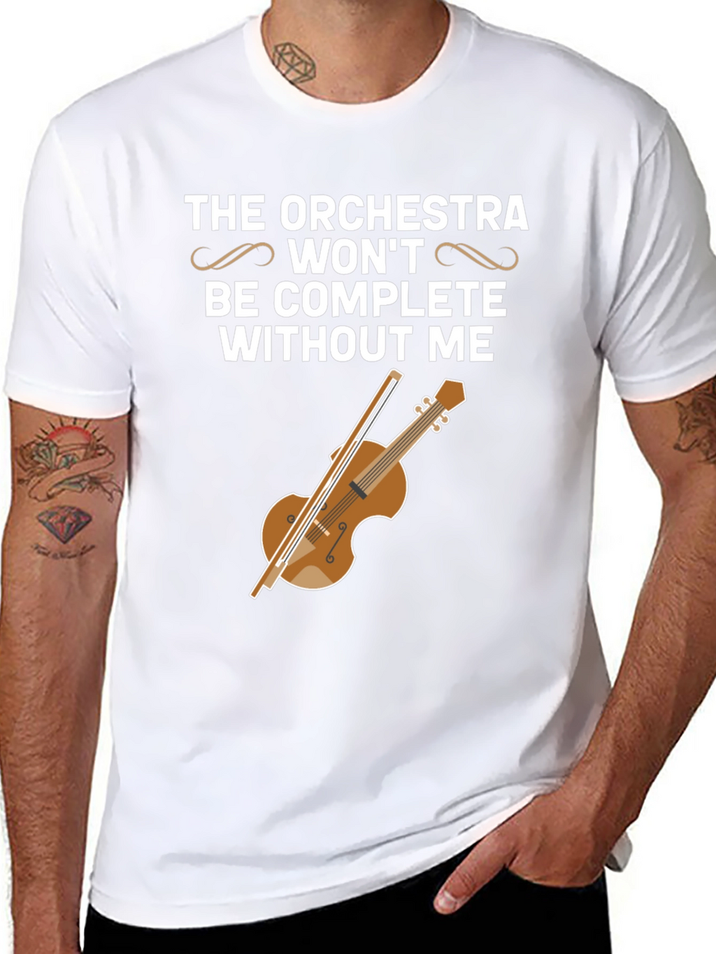 Orchestra Violin T-Shirt - Funny Musician Tee