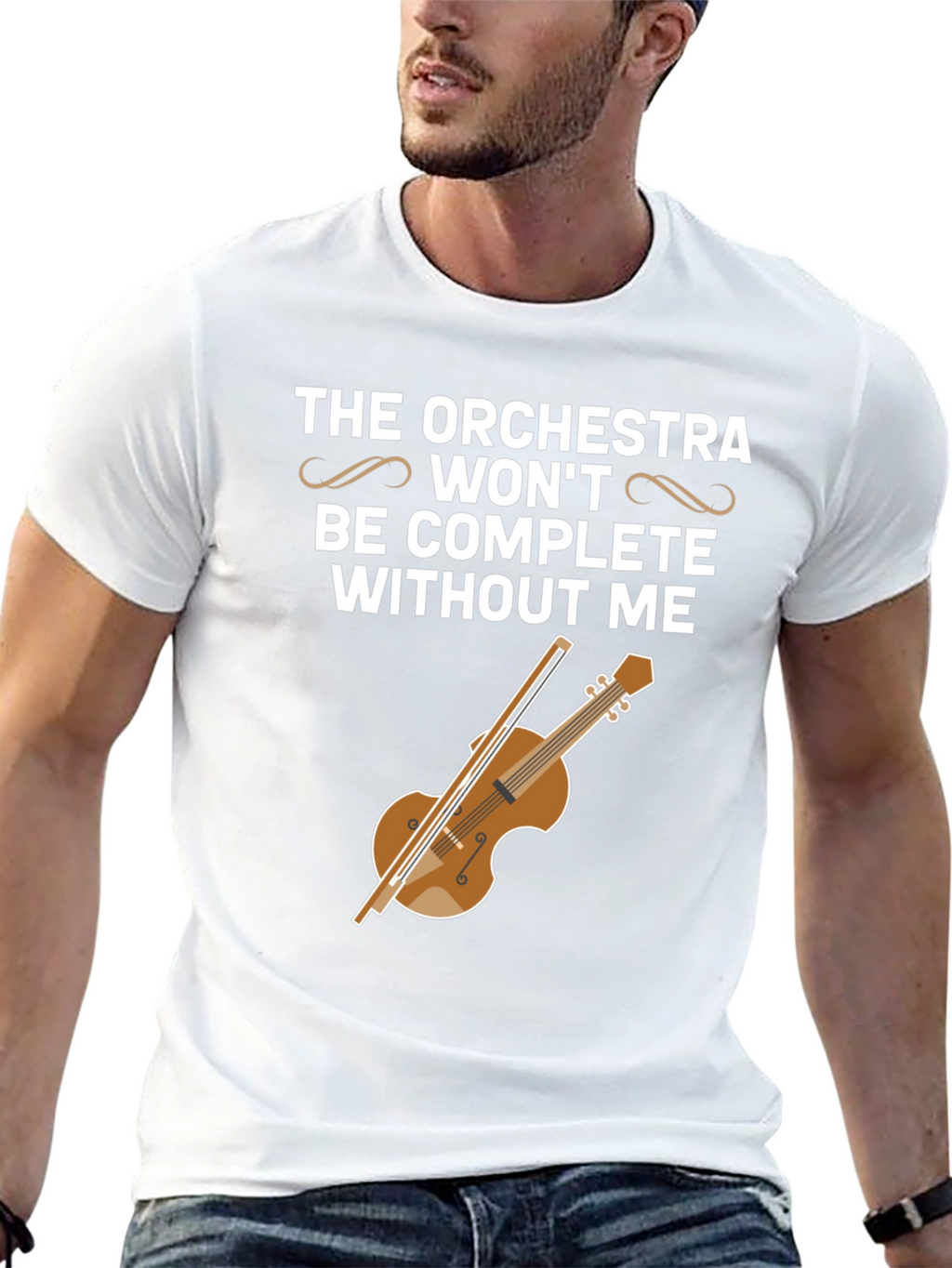 Orchestra Violin T-Shirt - Funny Musician Tee