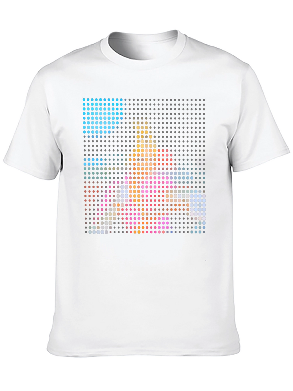 Pixel Art Graphic Black T-Shirt