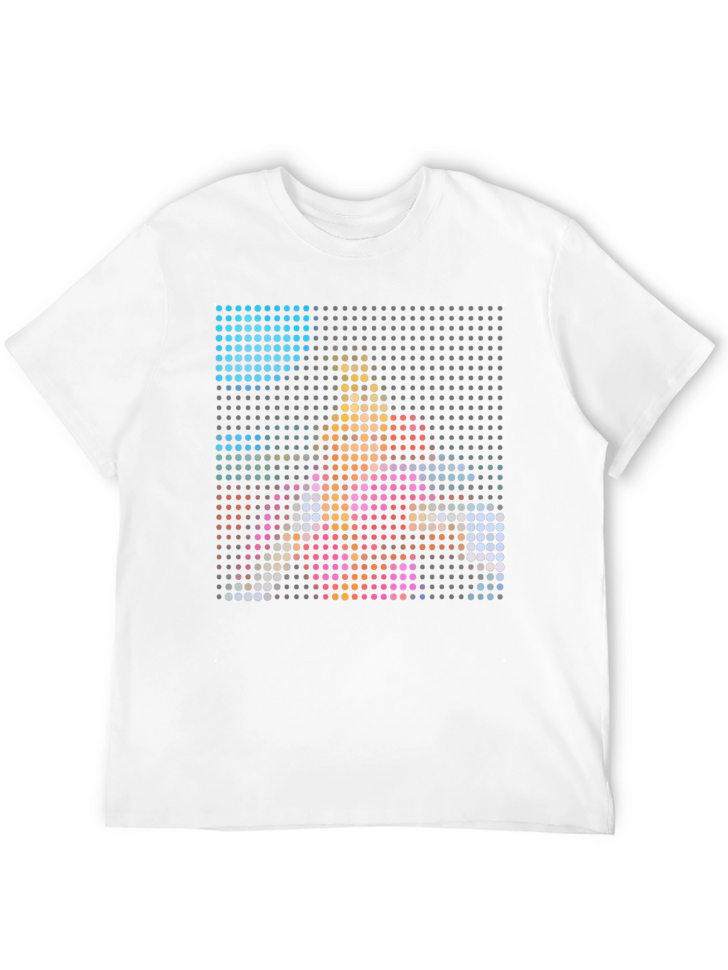 Pixel Art Graphic Black T-Shirt