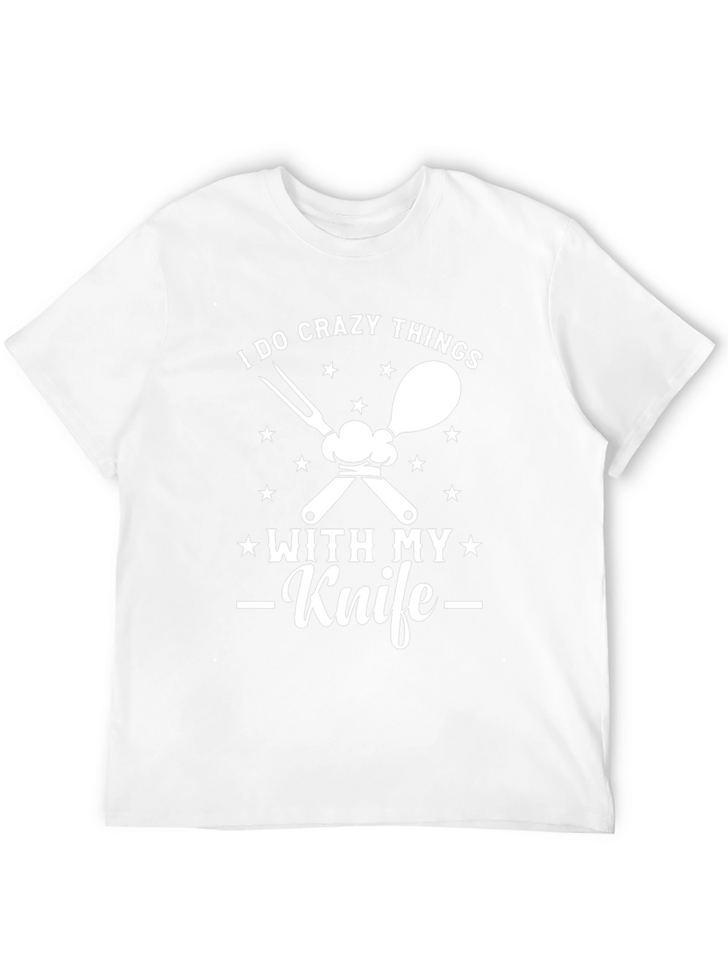 Crazy Things Knife Black T-Shirt