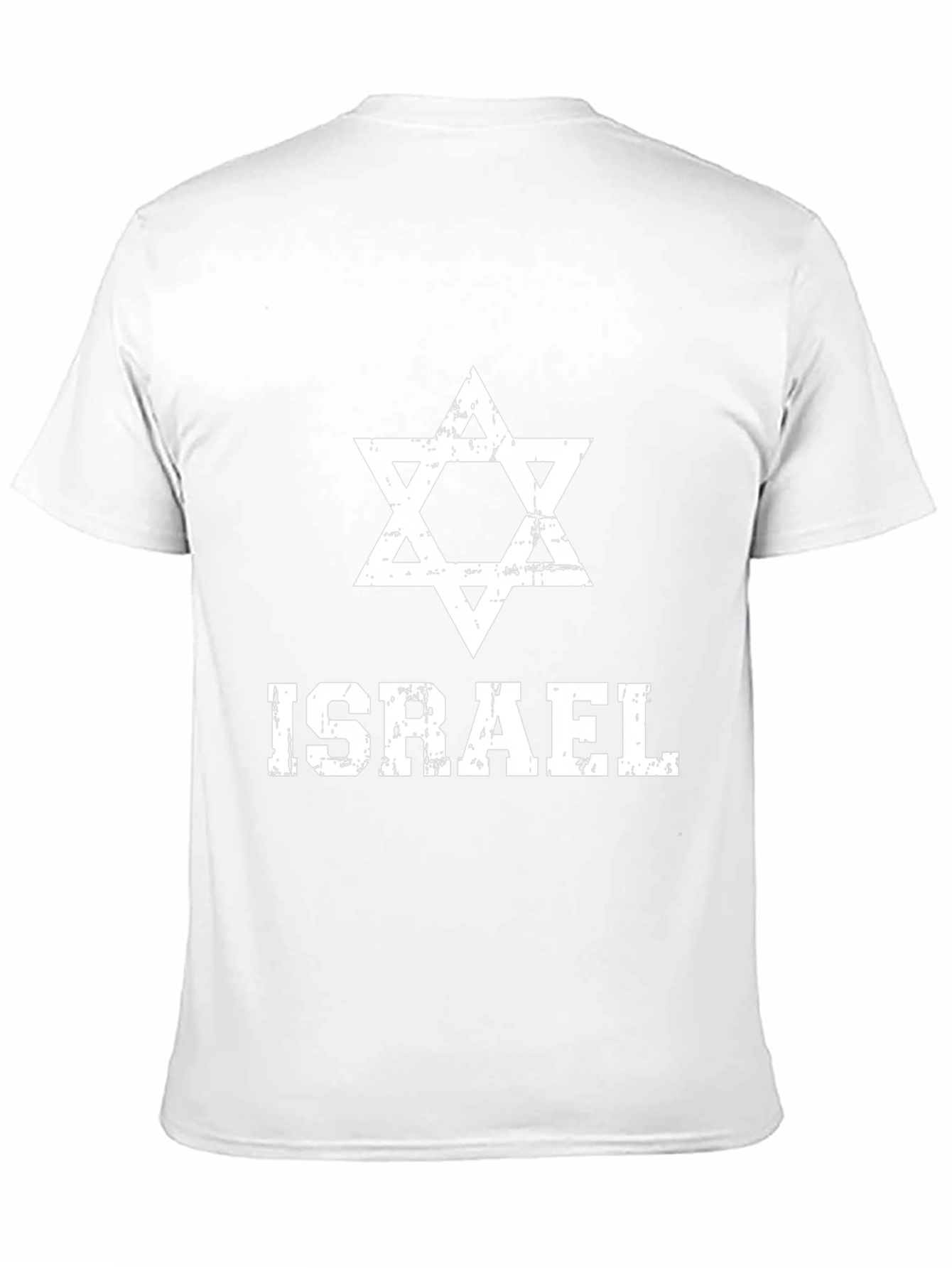 Israel Star of David Mens Black T-Shirt