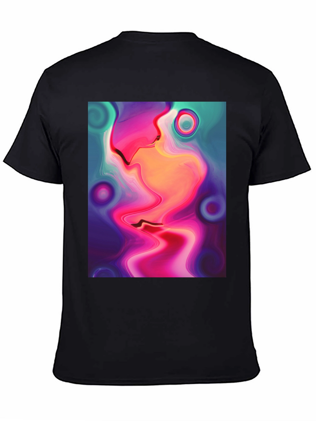 Abstract Art Graphic Tee - Modern Style