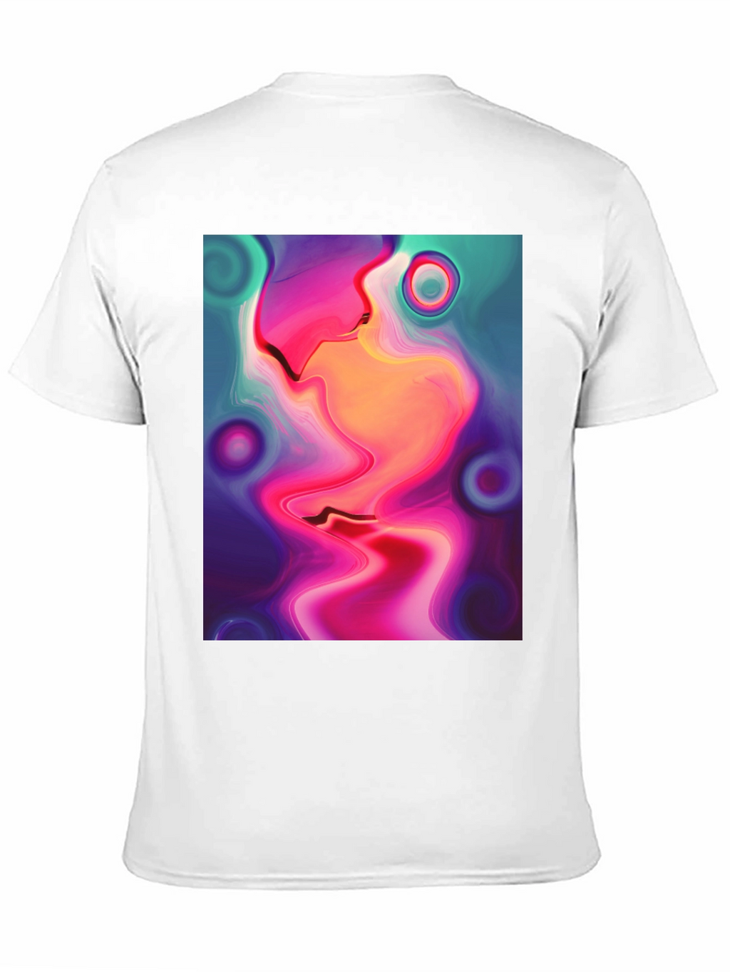 Abstract Art Graphic Tee - Modern Style
