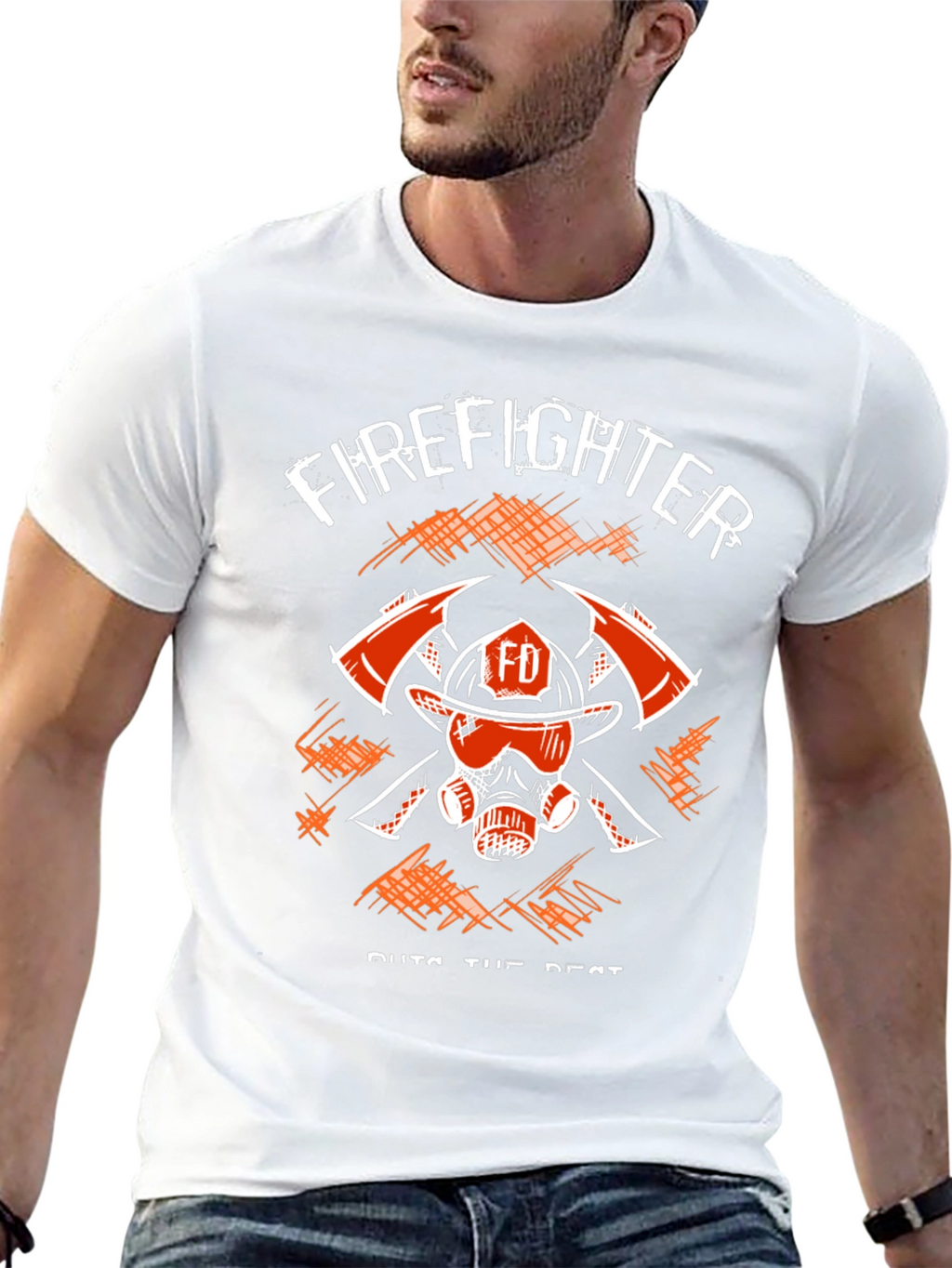 Firefighter Graphic T-Shirt
