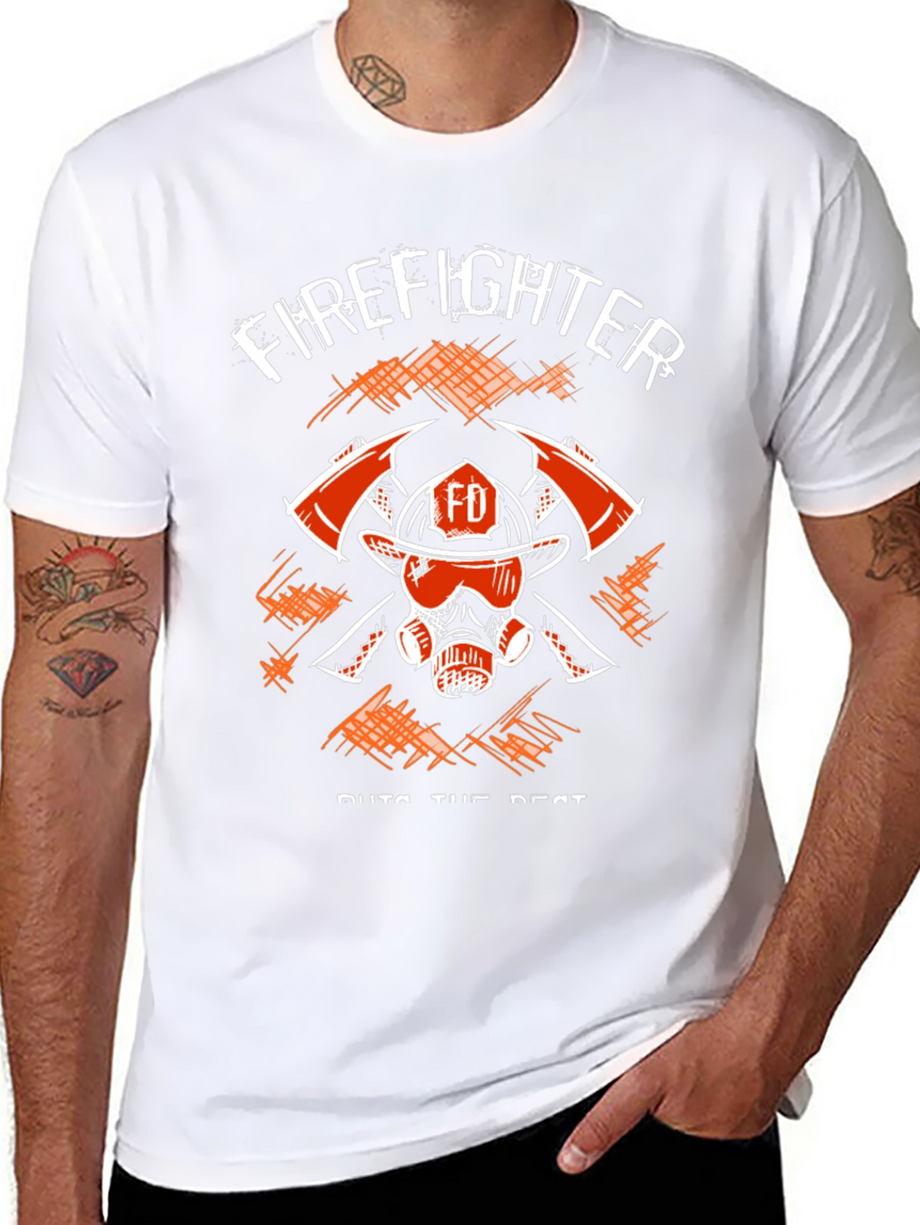 Firefighter Graphic T-Shirt