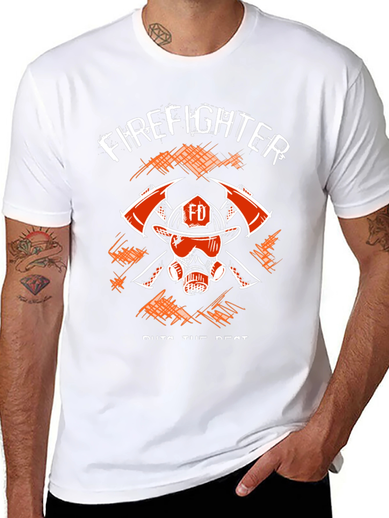 Firefighter Graphic T-Shirt