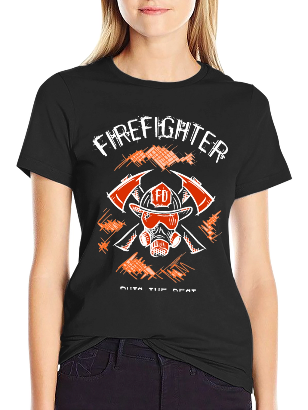 Firefighter Graphic T-Shirt