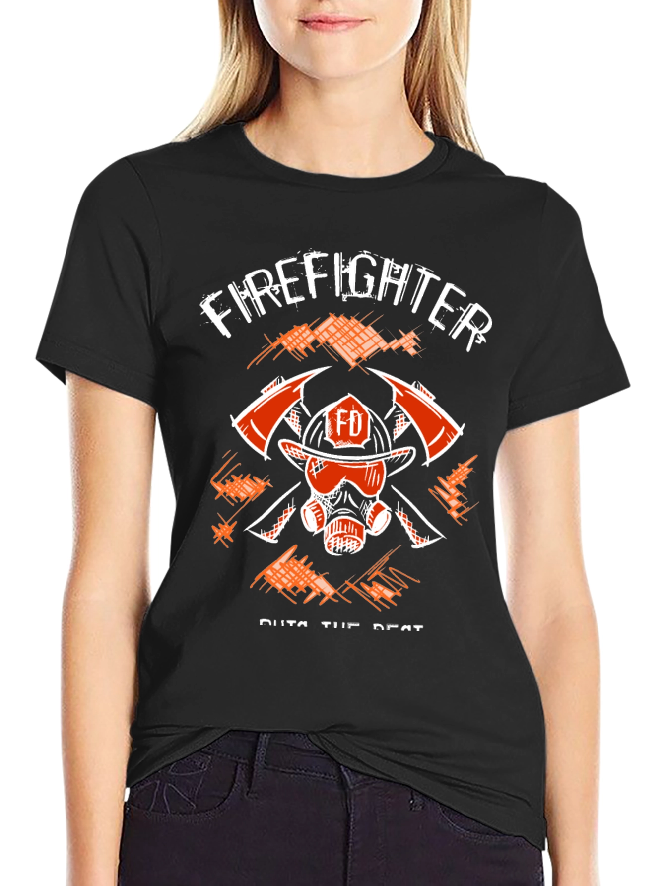 Firefighter Graphic T-Shirt