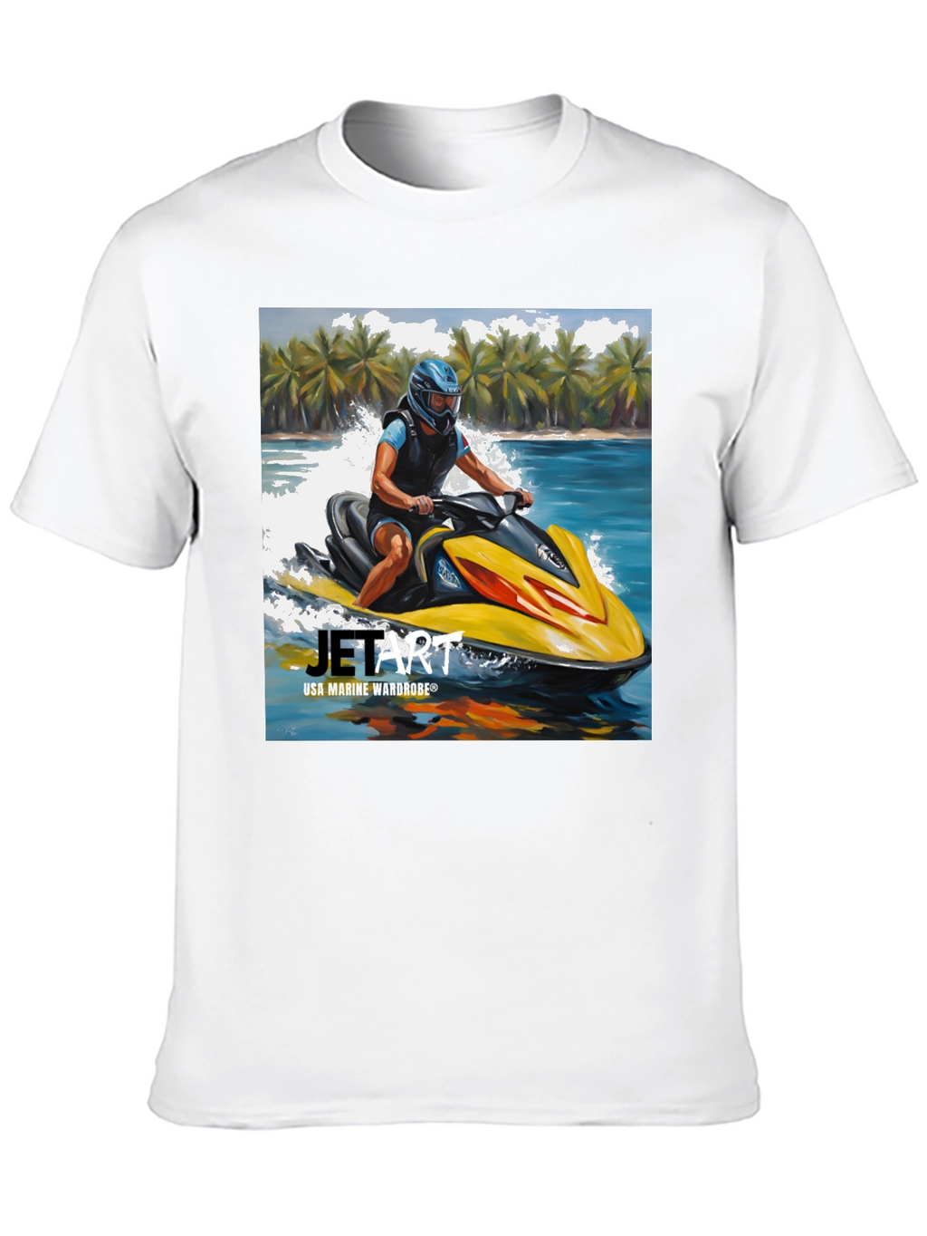 Jet Art T-Shirt - USA Marine Wardrobe