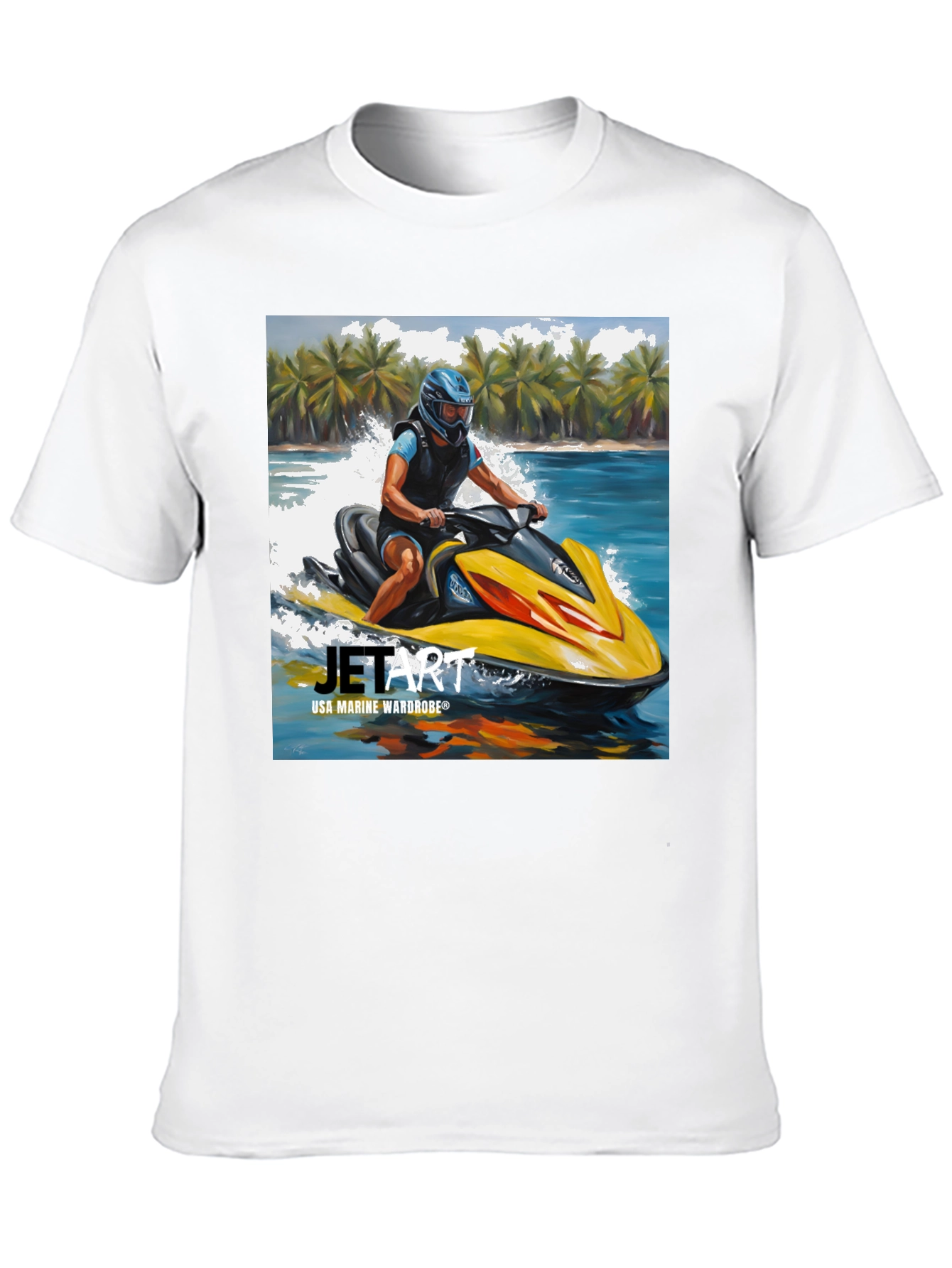 Jet Art T-Shirt - USA Marine Wardrobe
