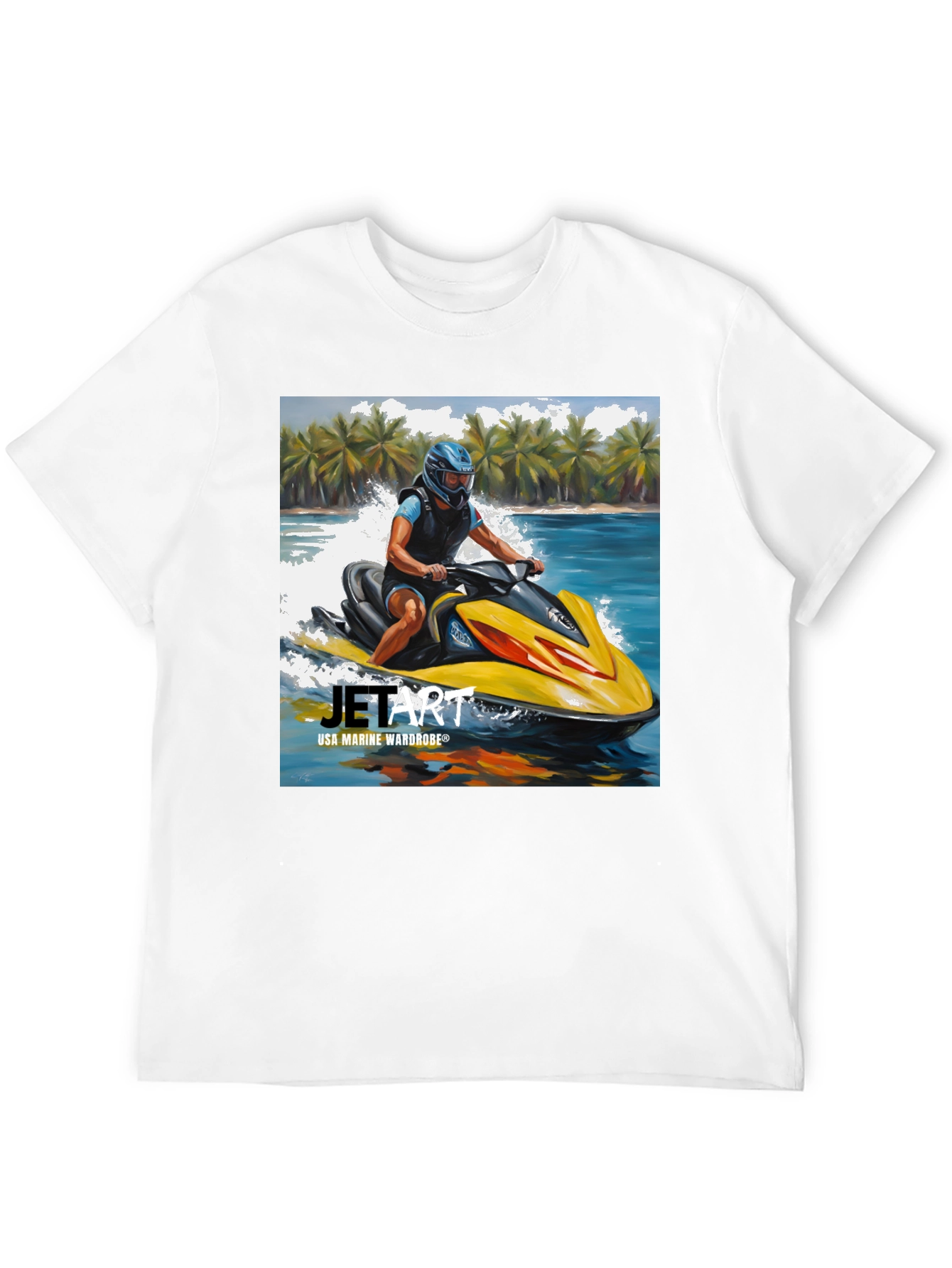 Jet Art T-Shirt - USA Marine Wardrobe