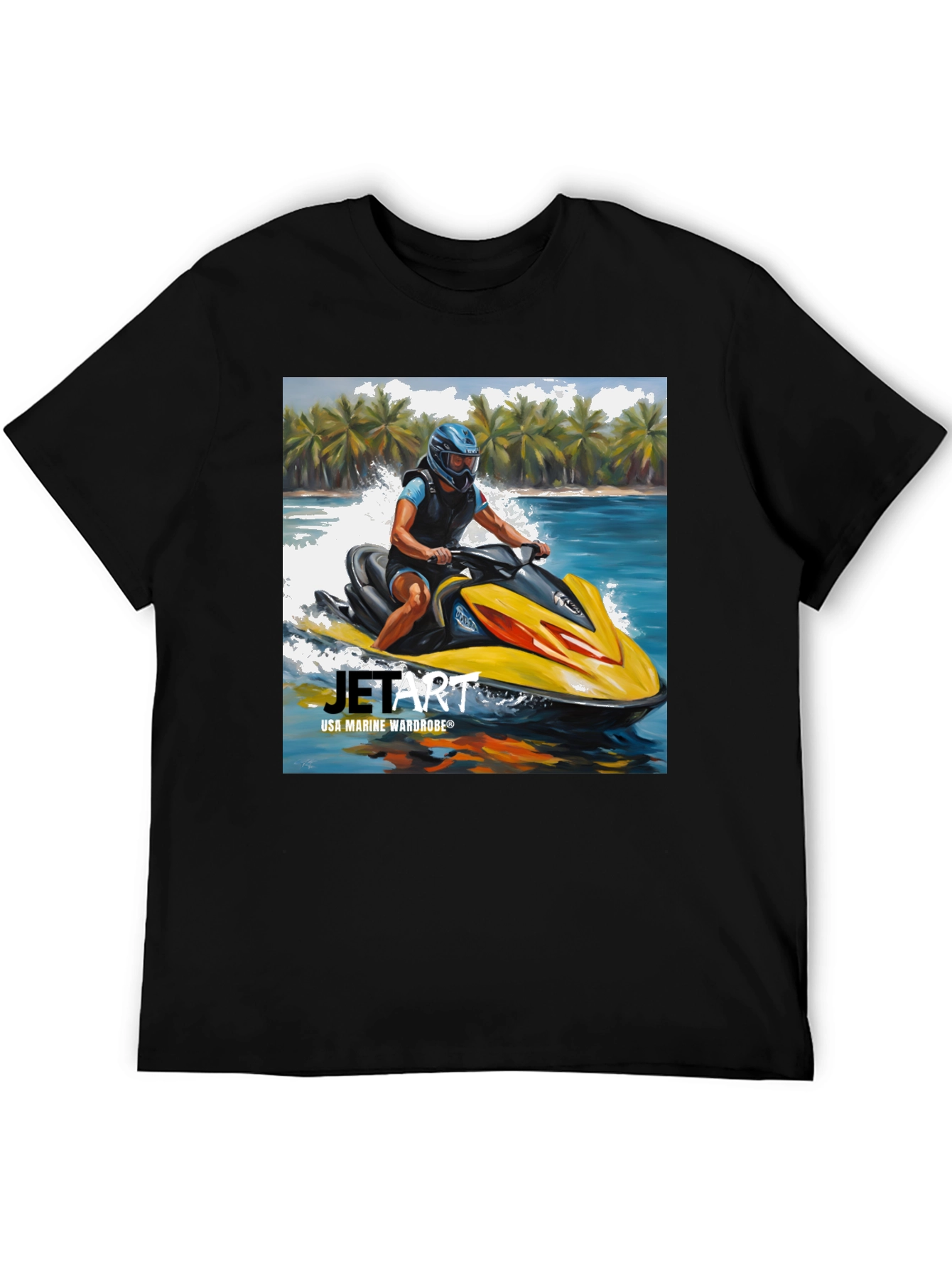 Jet Art T-Shirt - USA Marine Wardrobe