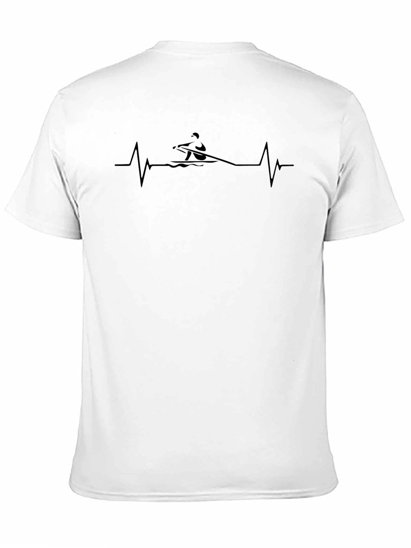 Rowing Heartbeat T-Shirt - Athletes Tee