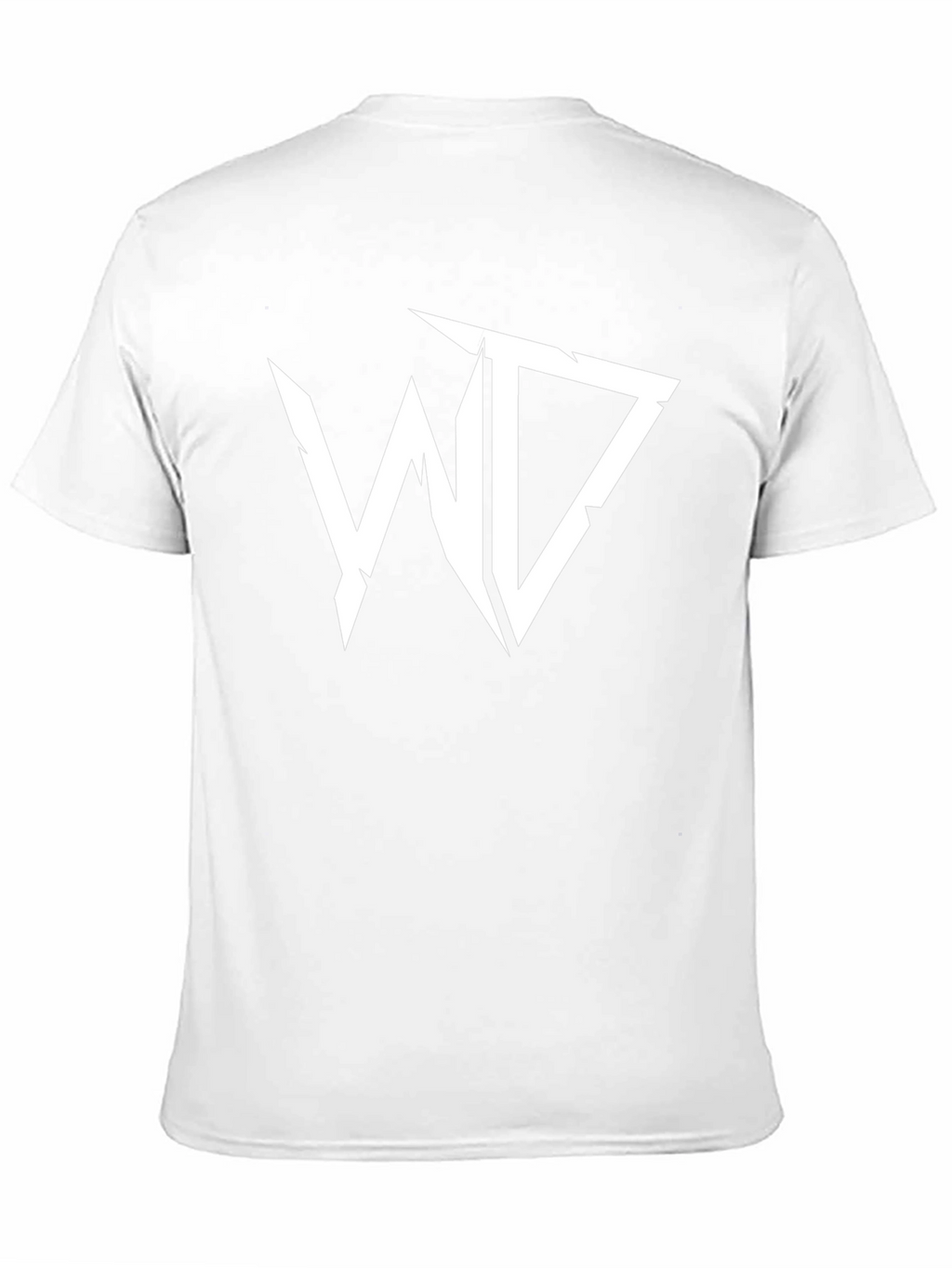 Mens Black Graphic Tee - WD Design