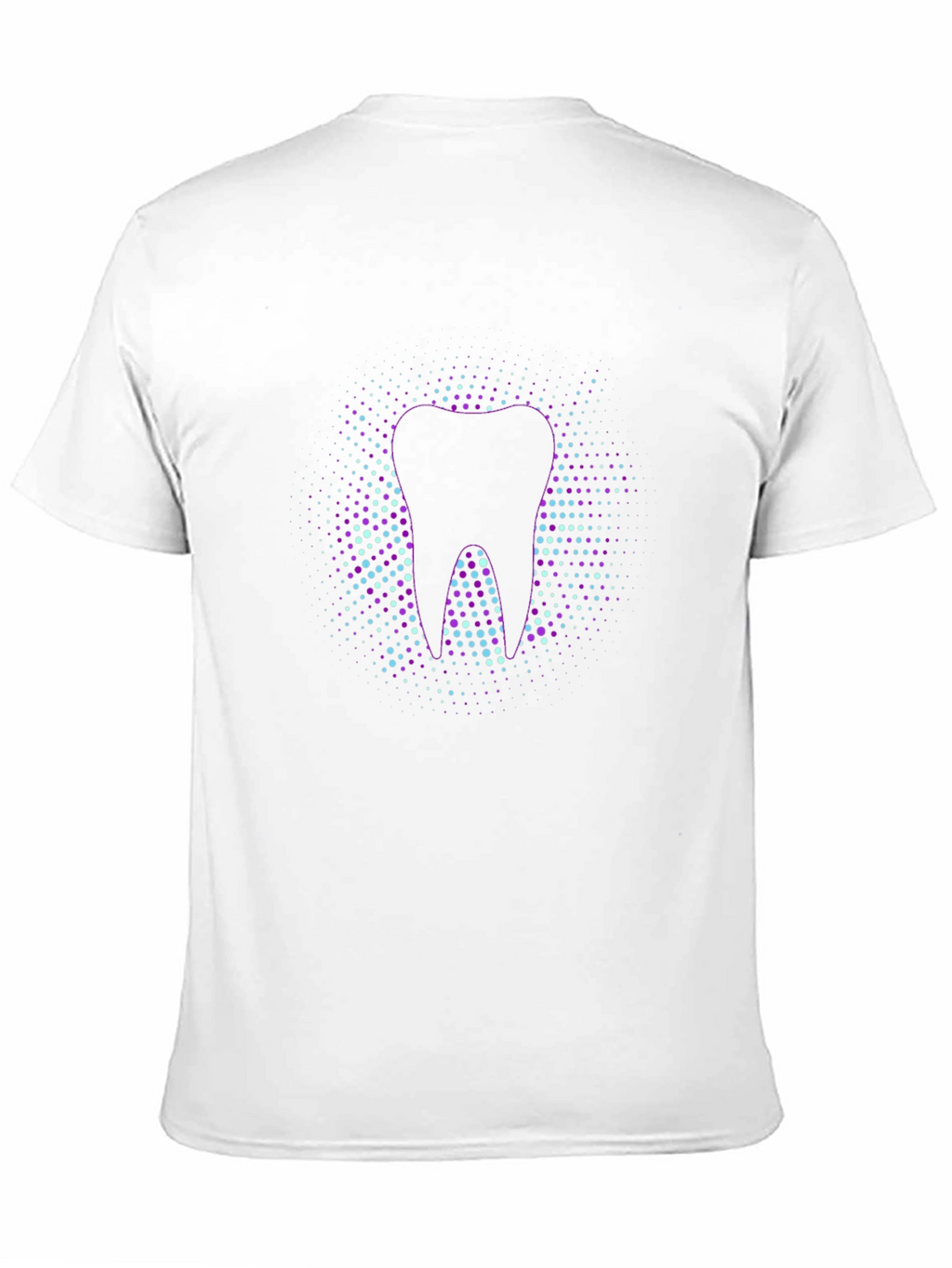 Modern Tooth Graphic Black T-Shirt