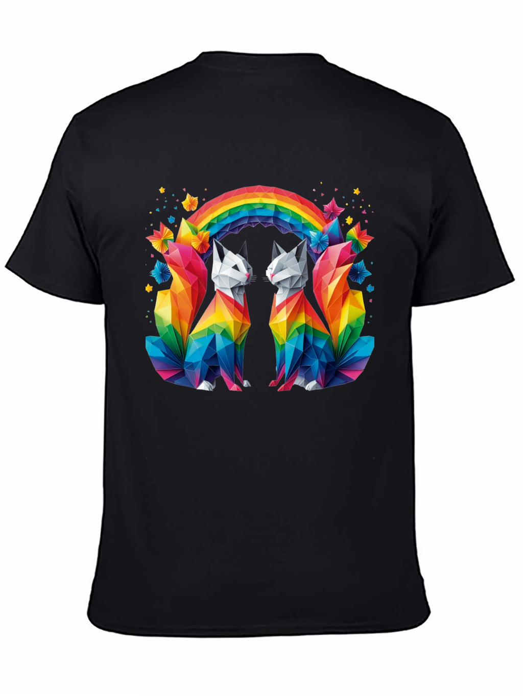 Rainbow Cats Graphic Tee
